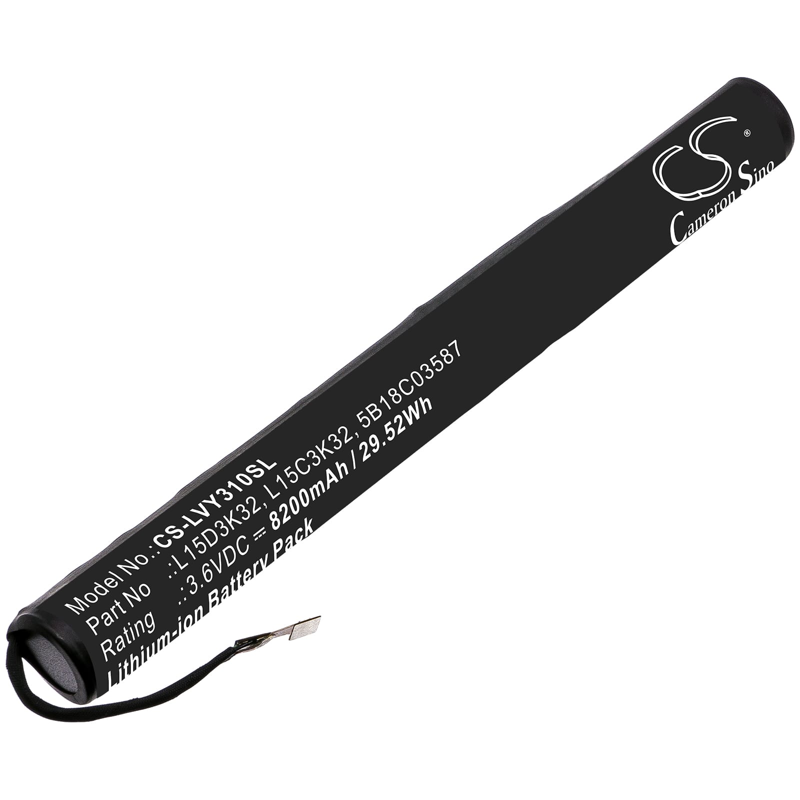 Batteri till Lenovo Yoga Tab 3 10 mfl - 8.200 mAh