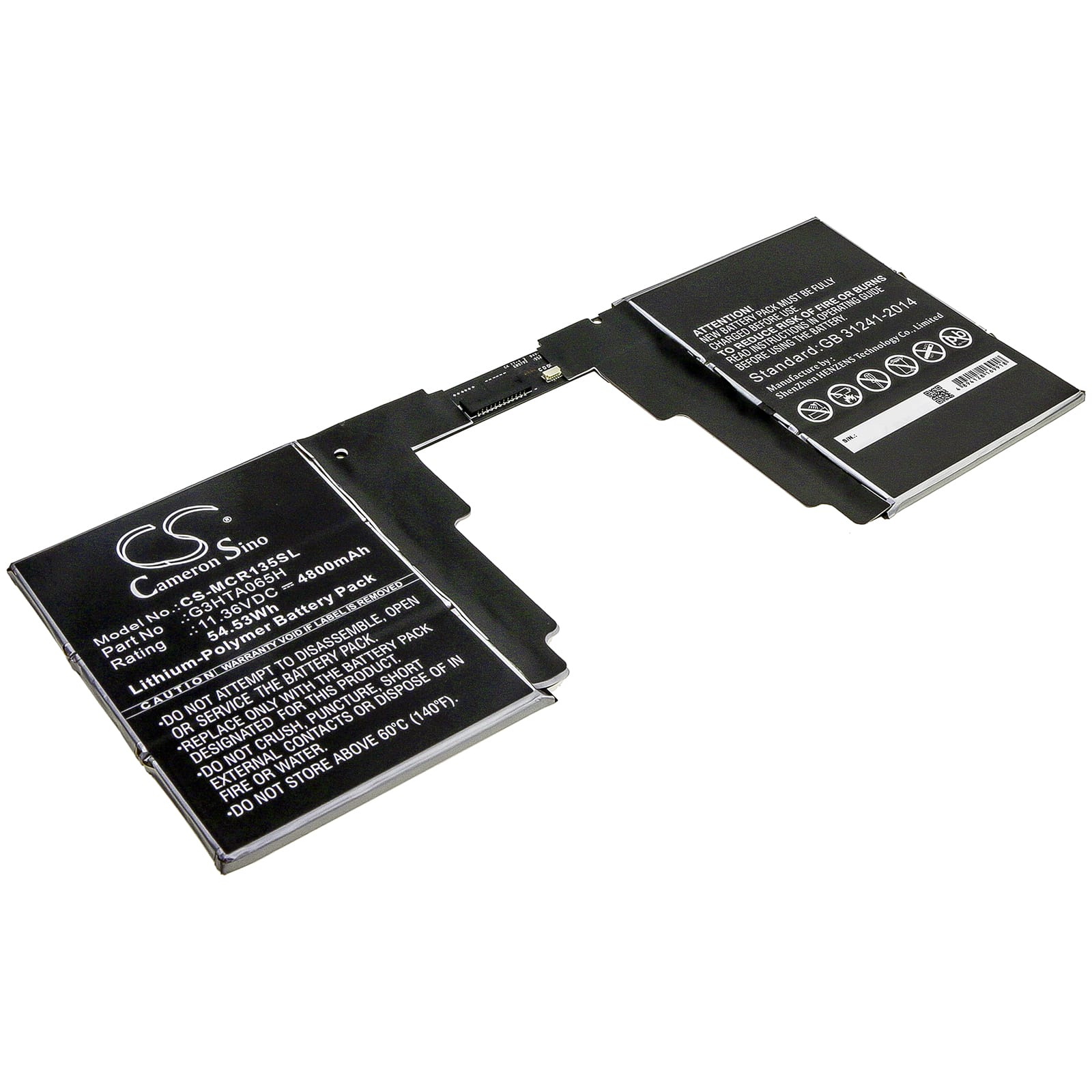 Batteri till Microsoft Surface Book 3 13.5 Keyboard - 5.000 mAh