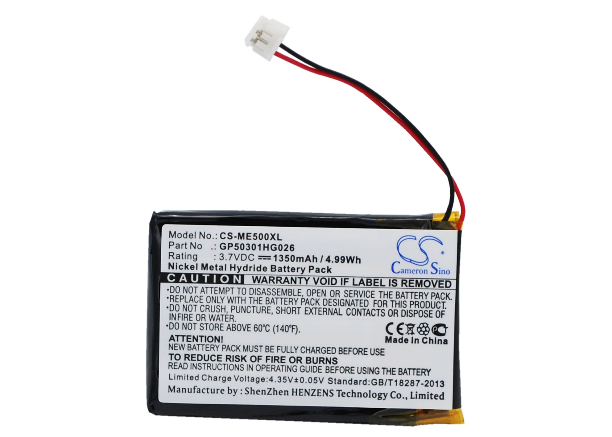 Batteri till SkyGolf SG1 / SG2