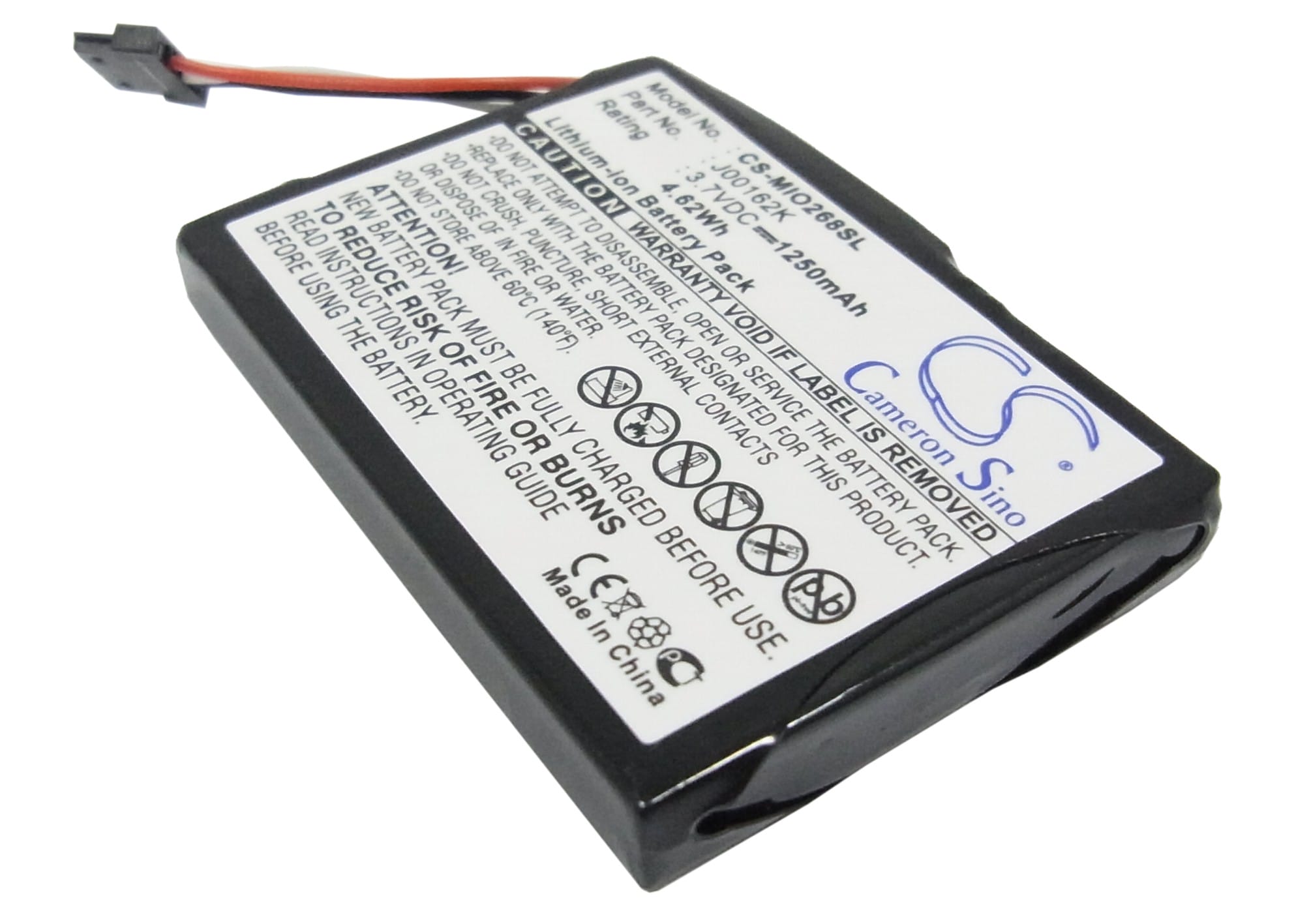Batteri till Mitac Mio 138 mfl