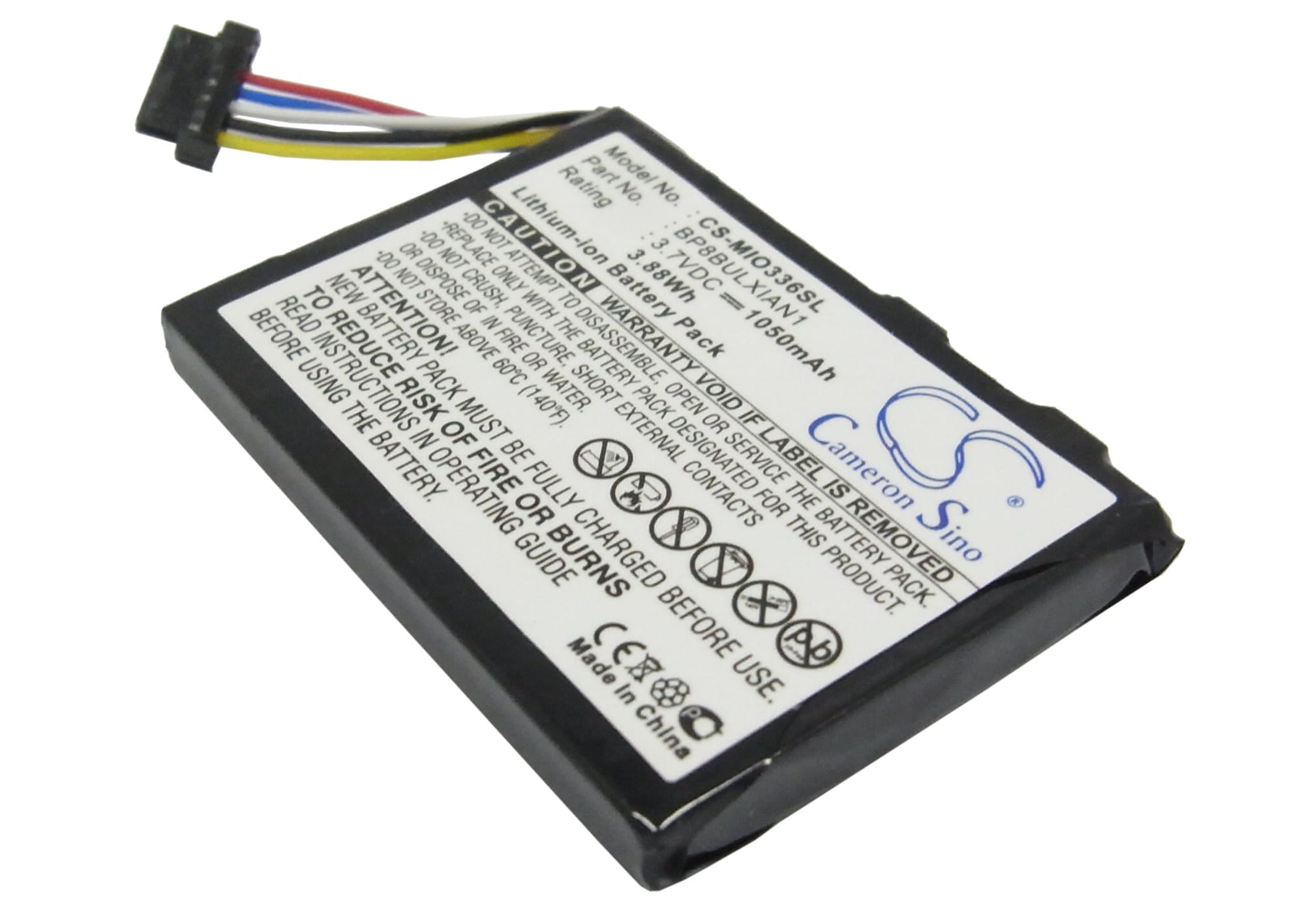Batteri till Mitac Mio 336 / 338 mfl