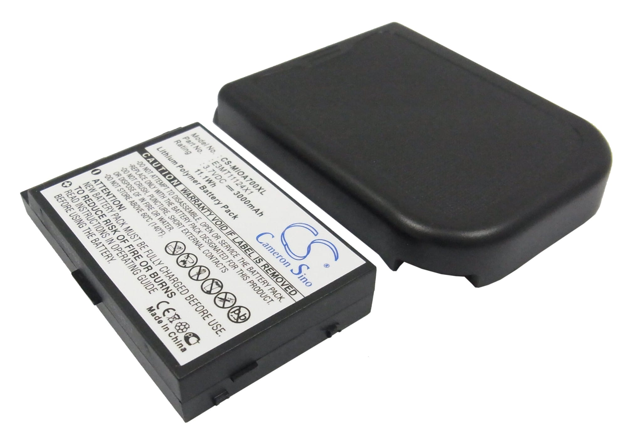 Batteri till Mitac A701 - 3.000 mAh