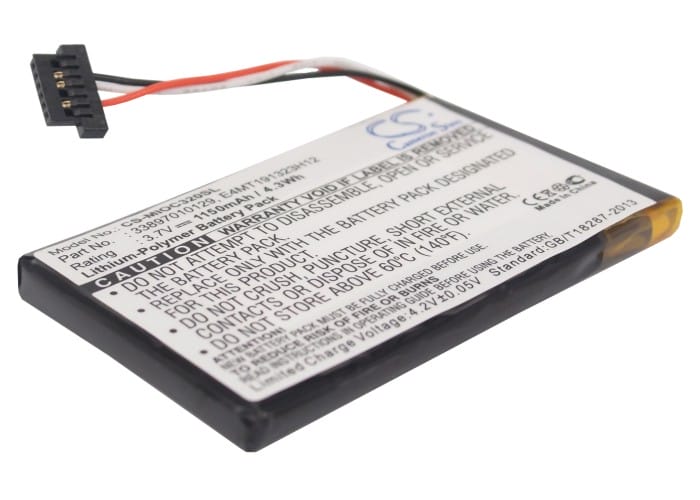 Batteri till Mitac Mio C320 mfl - 1.400 mAh
