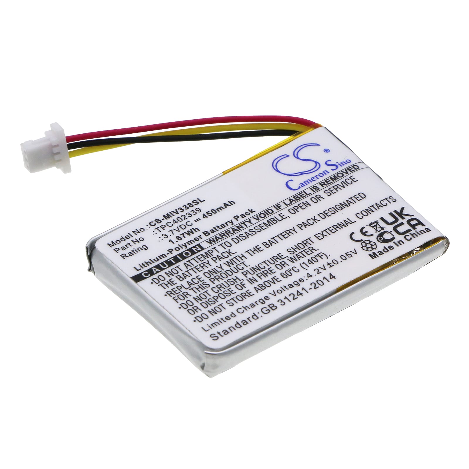 Batteri till Mio Mivue 338
