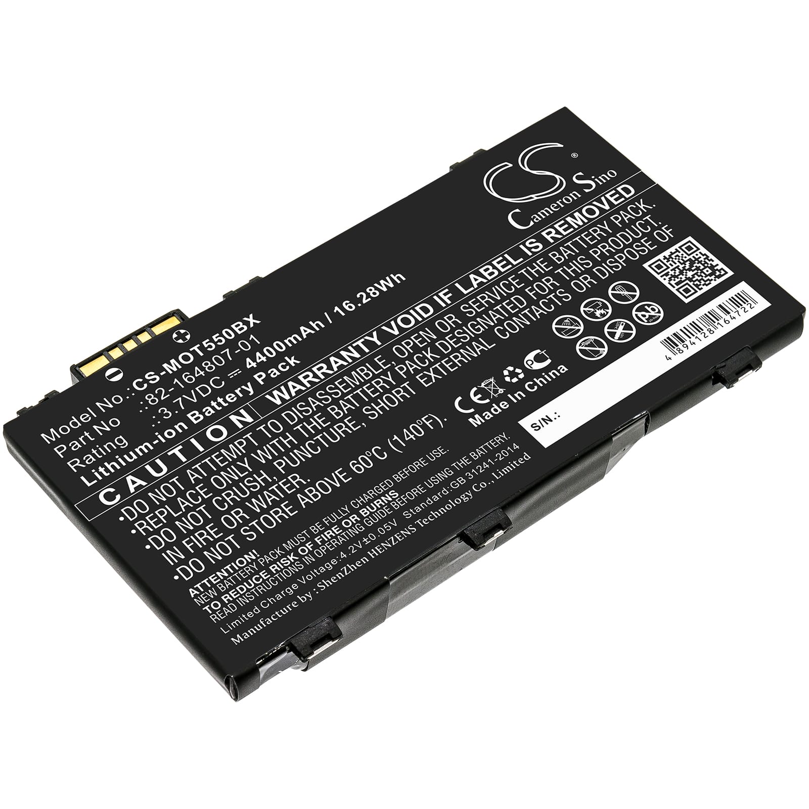 Batteri till Symbol MC36 - 4.400 mAh