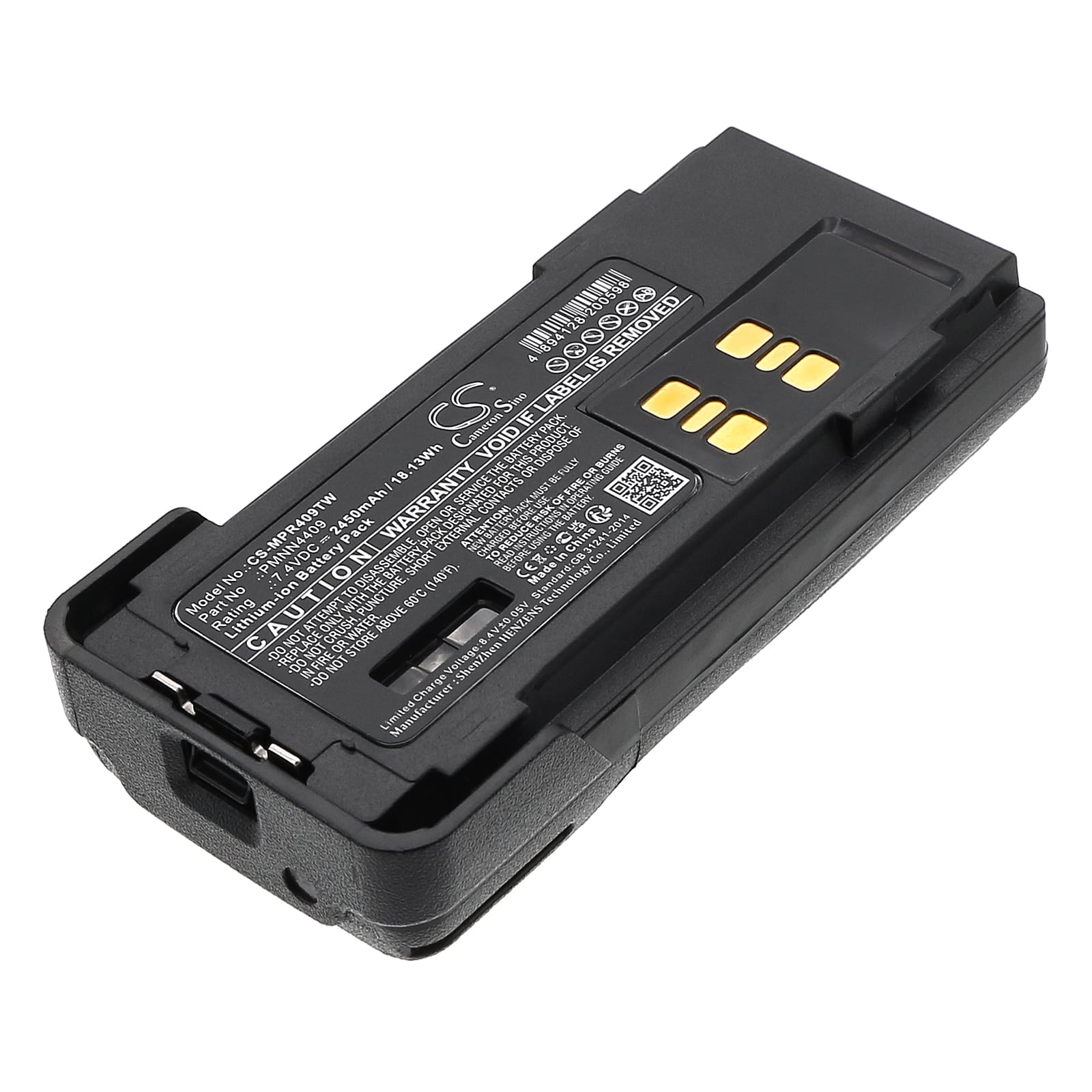 Batteri till Motorola APX2000 mfl - 2.450 mAh