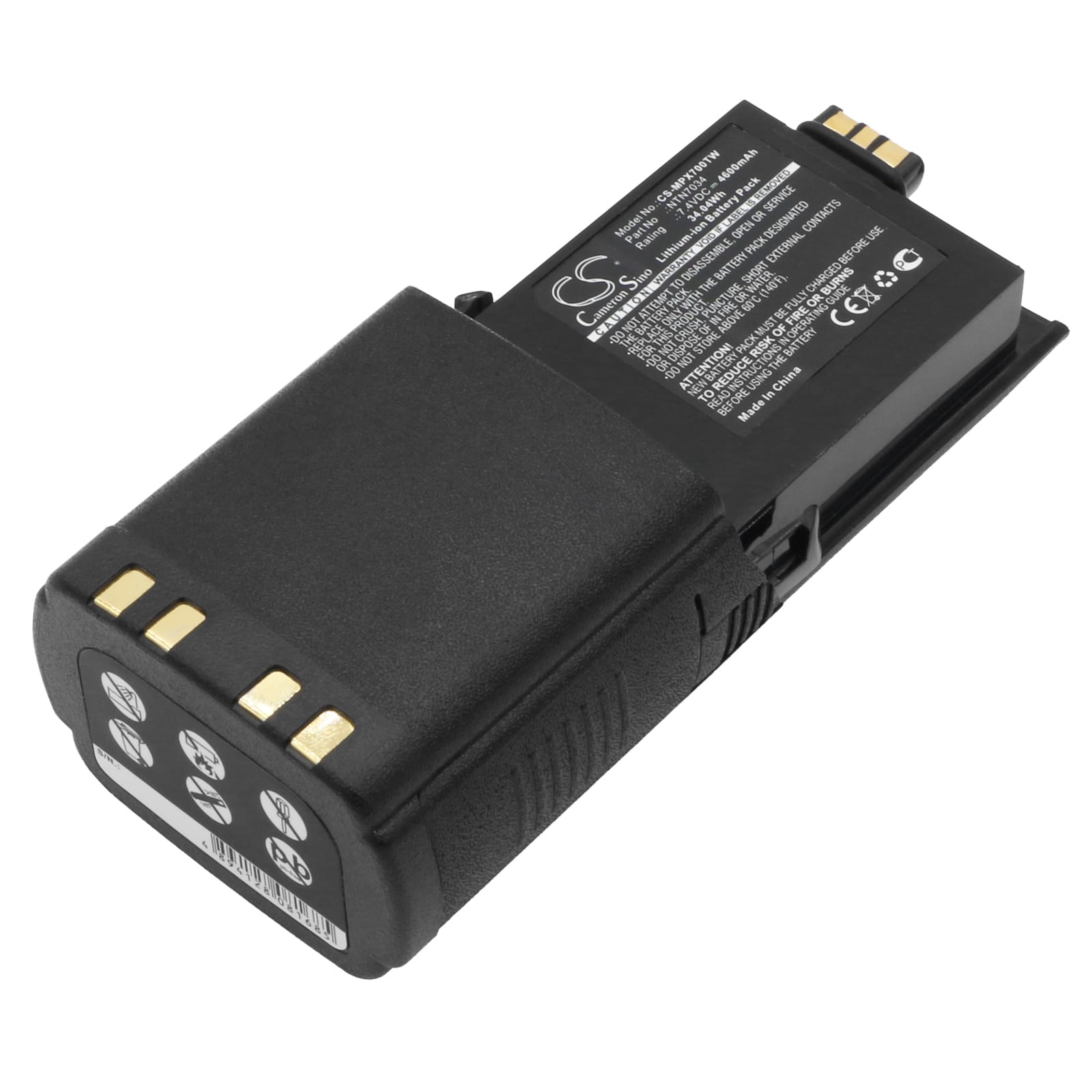 Batteri till Motorola Apx 5000 mfl - 4.600 mAh