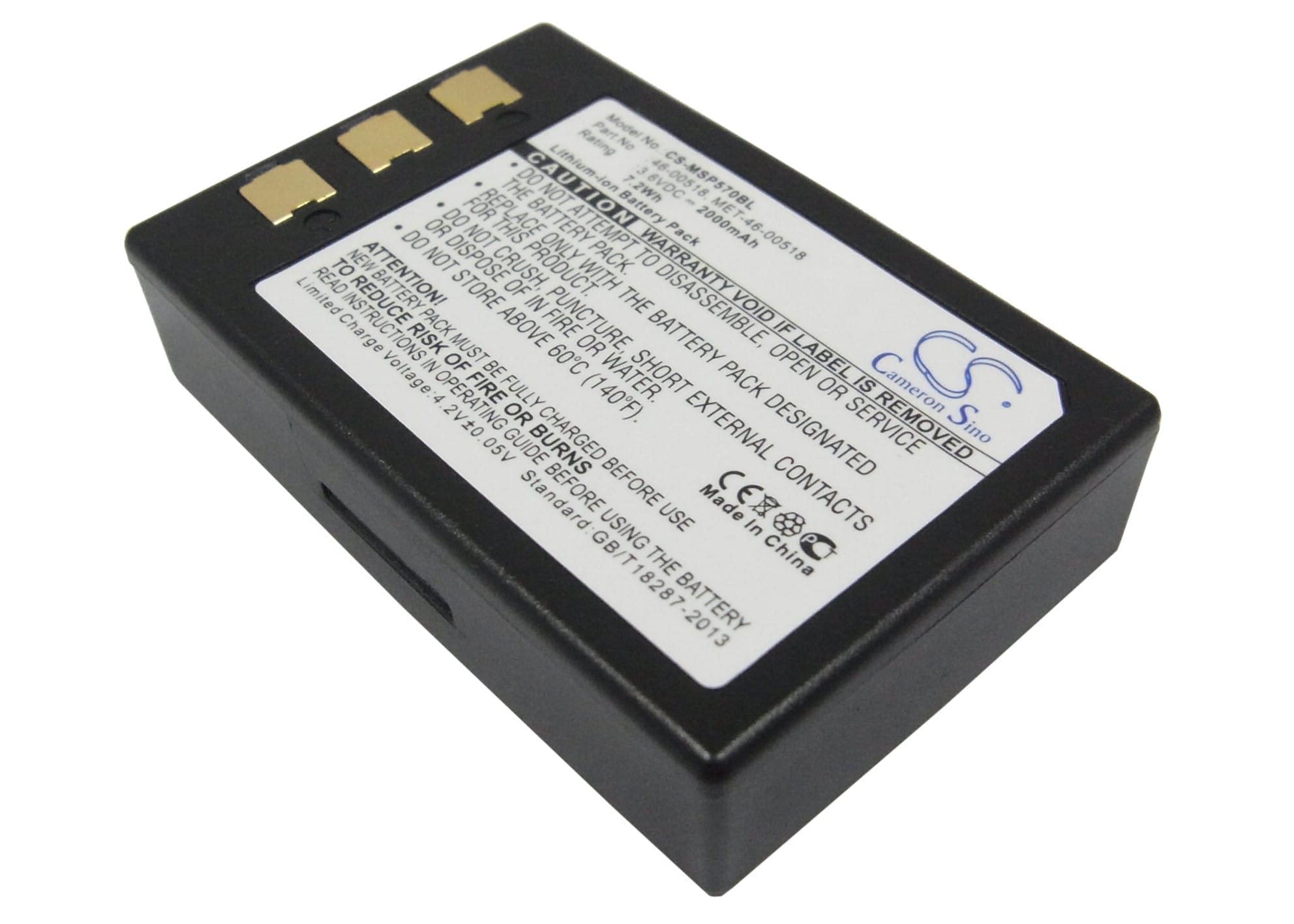 Batteri till Metrologic SP5700 Optimus PDA mfl