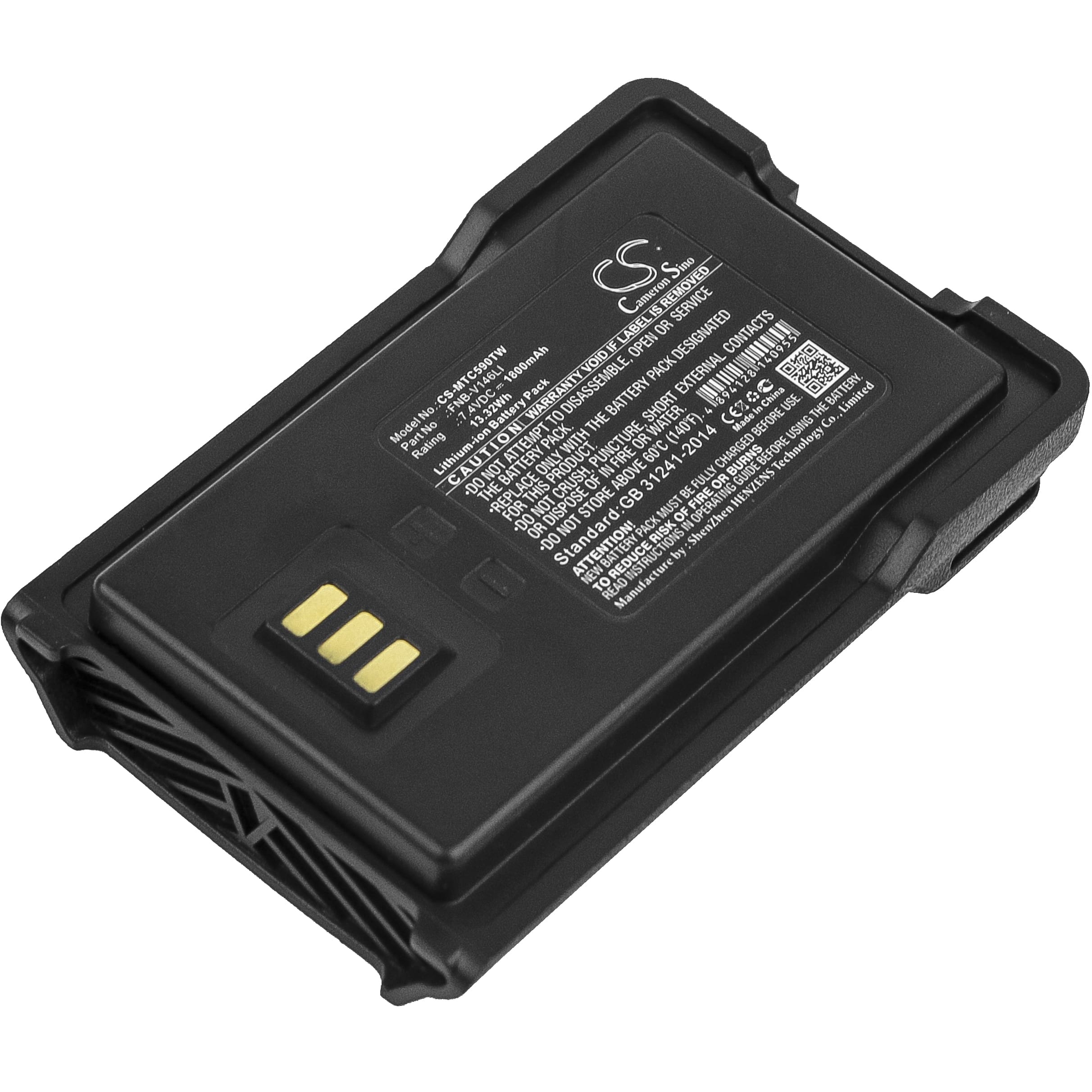 Batteri till Motorola EVX-C59 mfl - 1.800 mAh