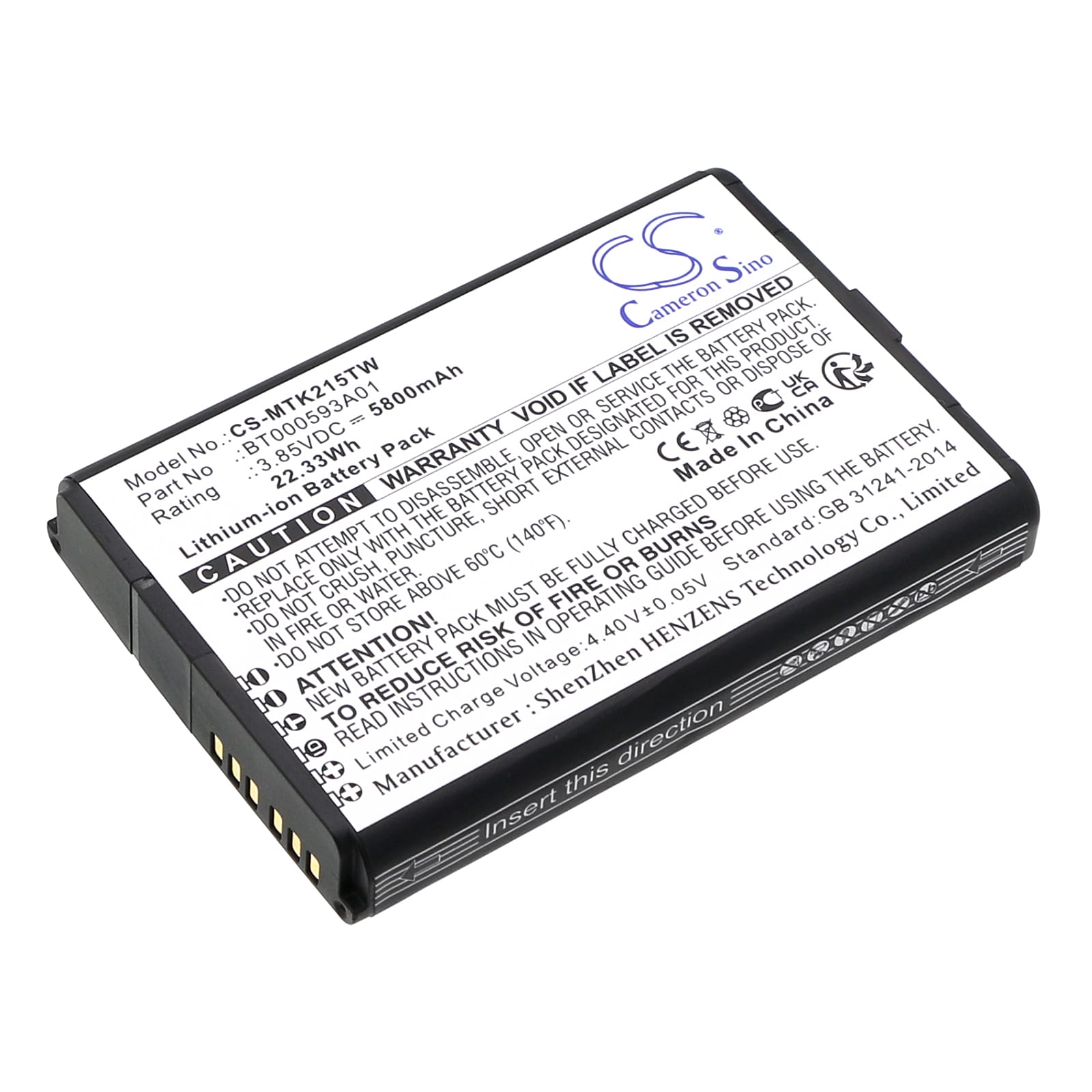 Batteri till Motorola AR494948 mfl - 5.800 mAh