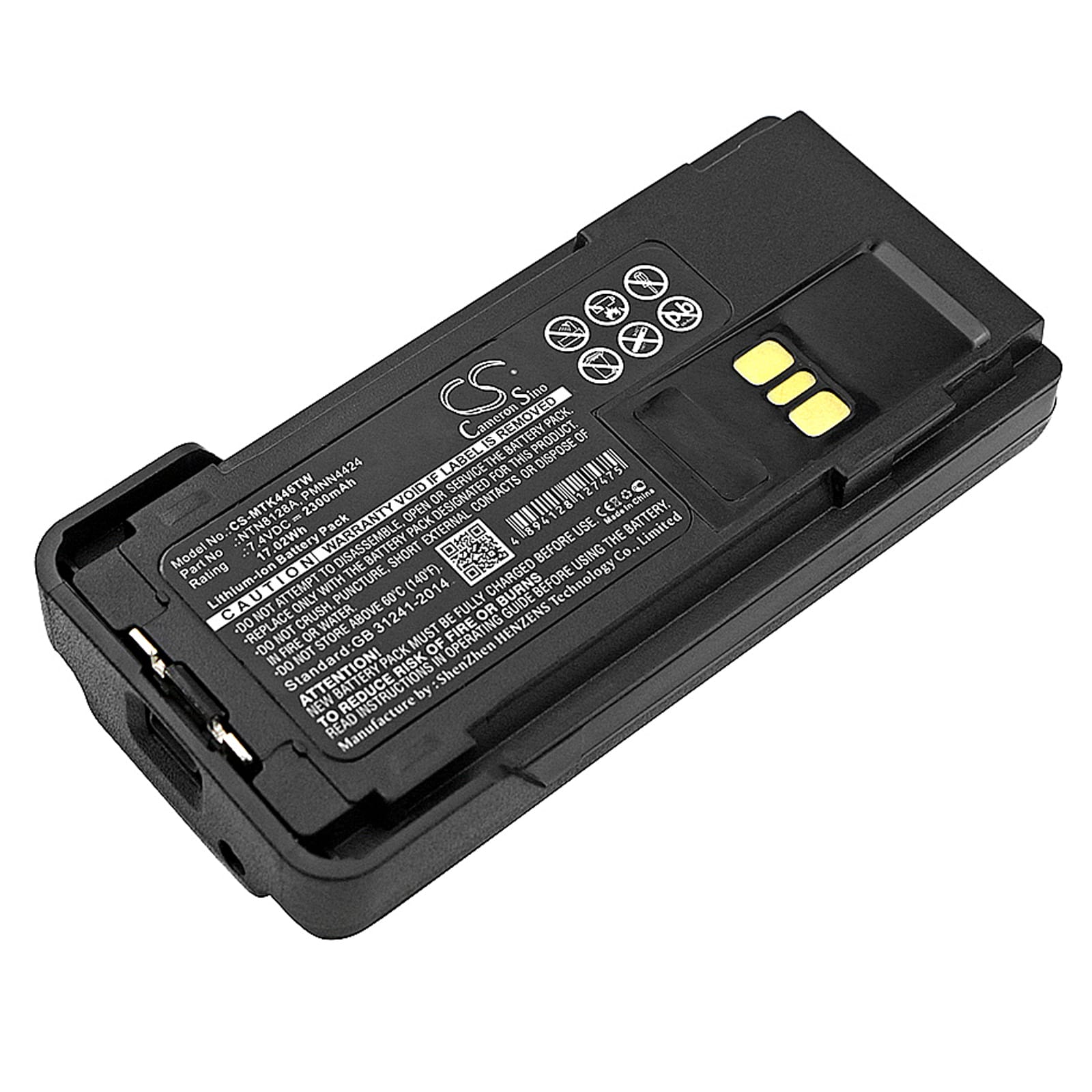 Batteri till Motorola APX2000 mfl - 2.300 mAh