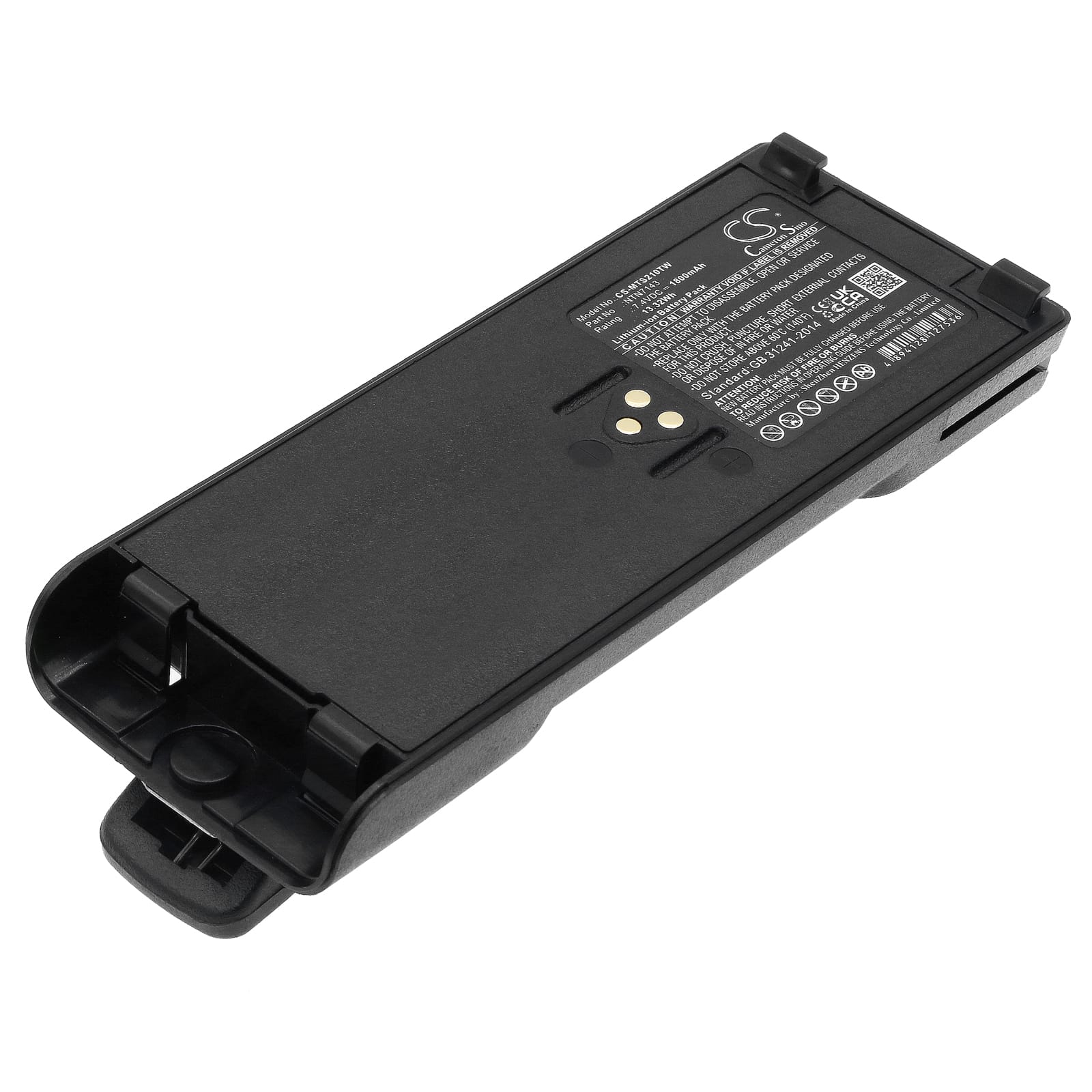 Batteri till Motorola GP1200 - 1.800 mAh