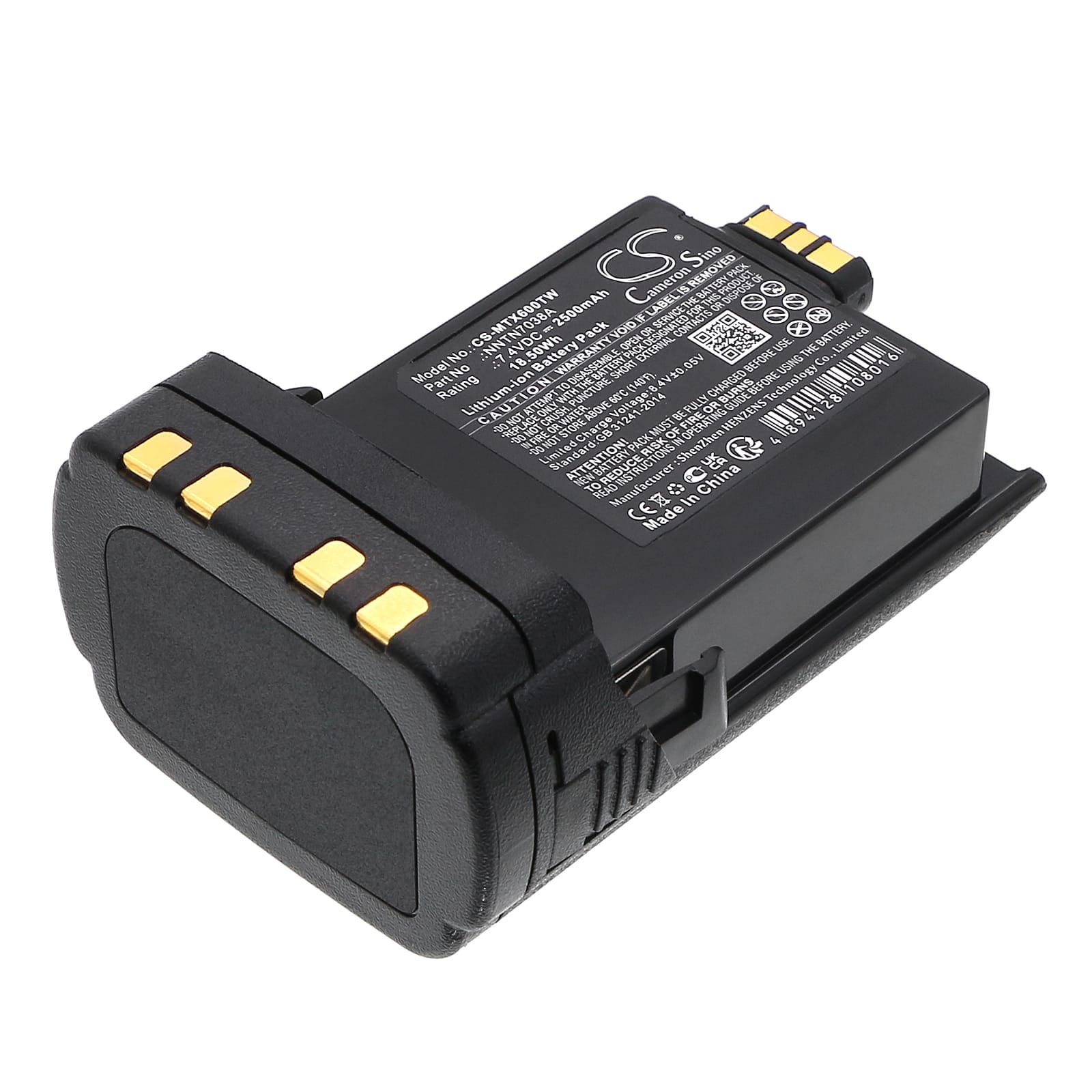 Batteri till Motorola Apx 5000 mfl - 2.500 mAh