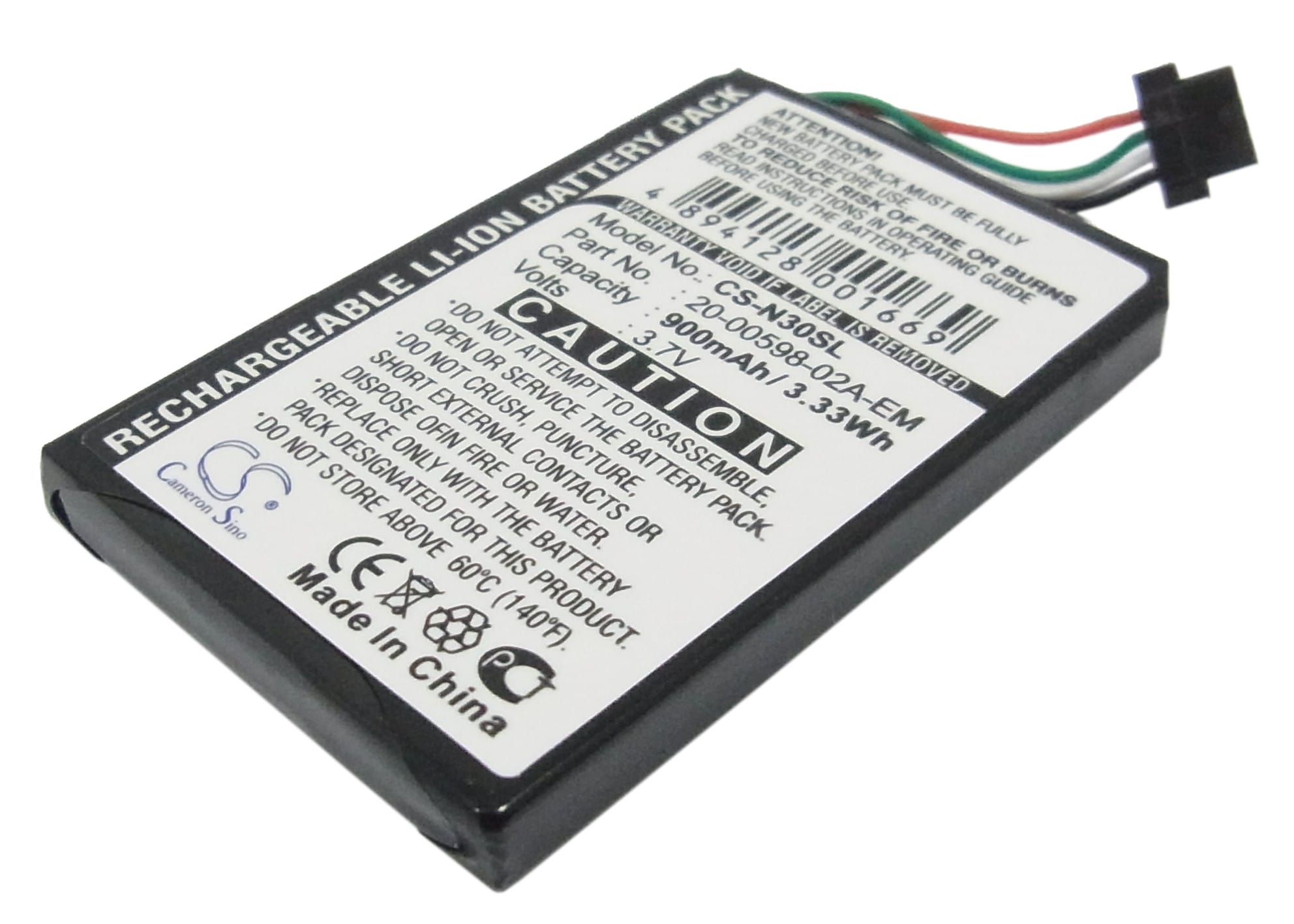 Batteri till Acer N30 - 900 mAh