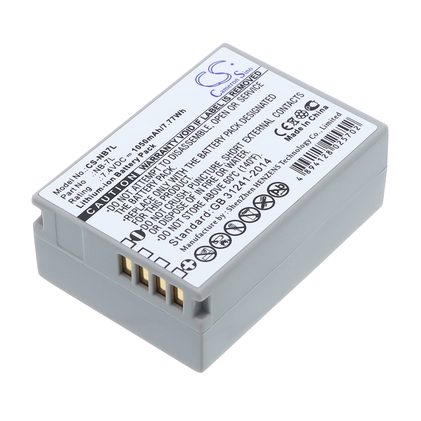 Batteri till Canon som ersätter NB-7L