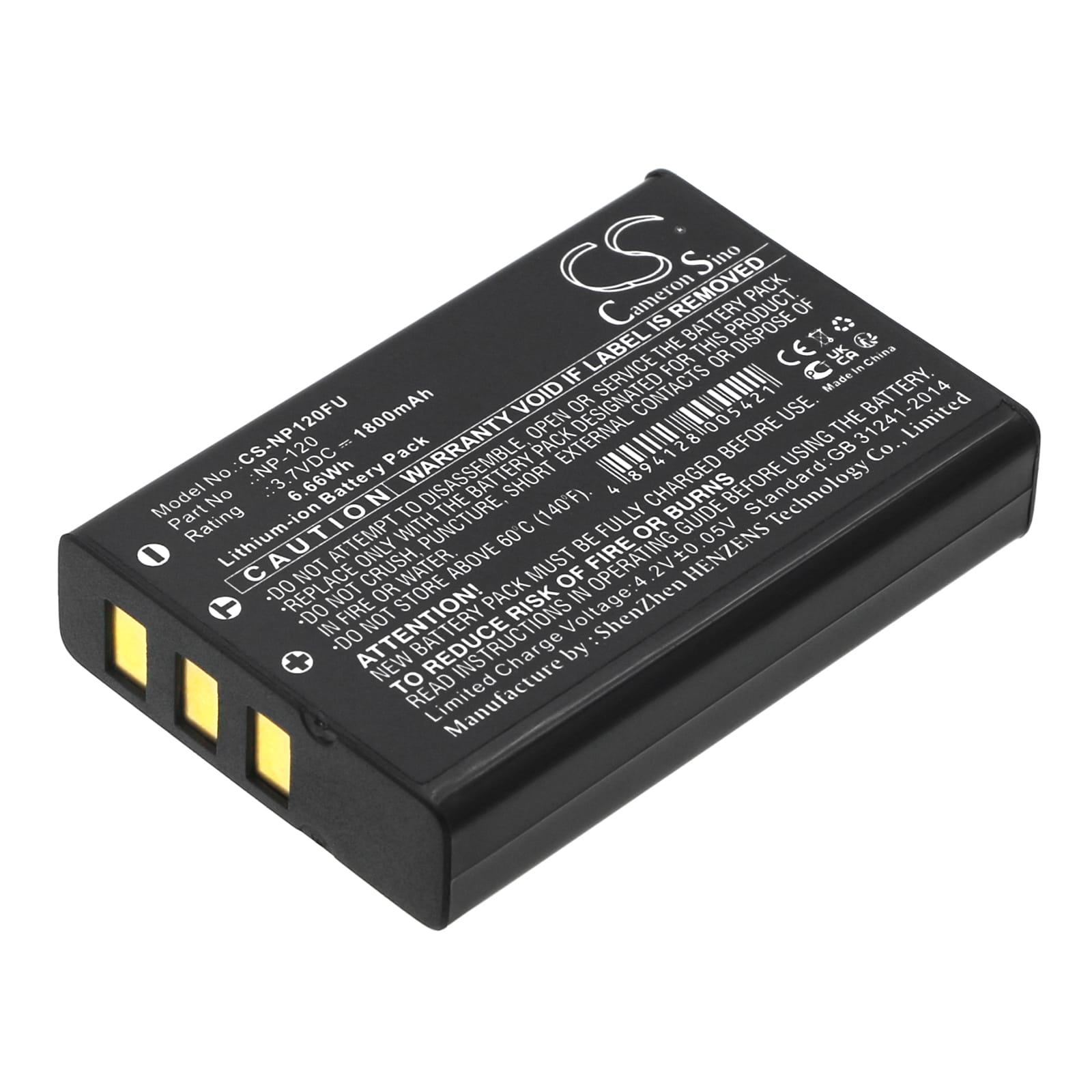 Batteri till Pentax - D-LI7
