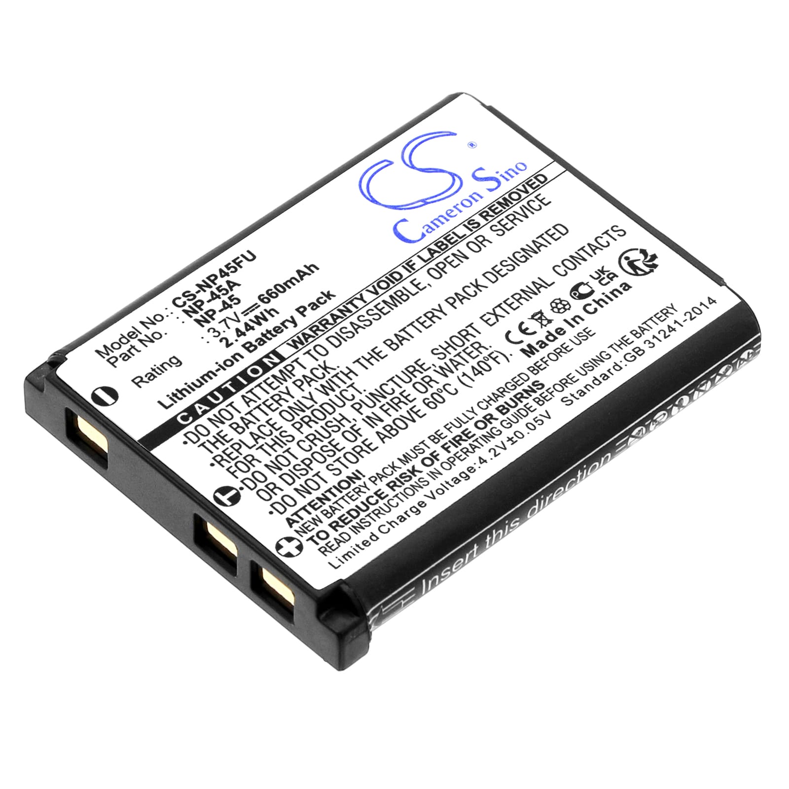 Batteri till Fujifilm - NP-45