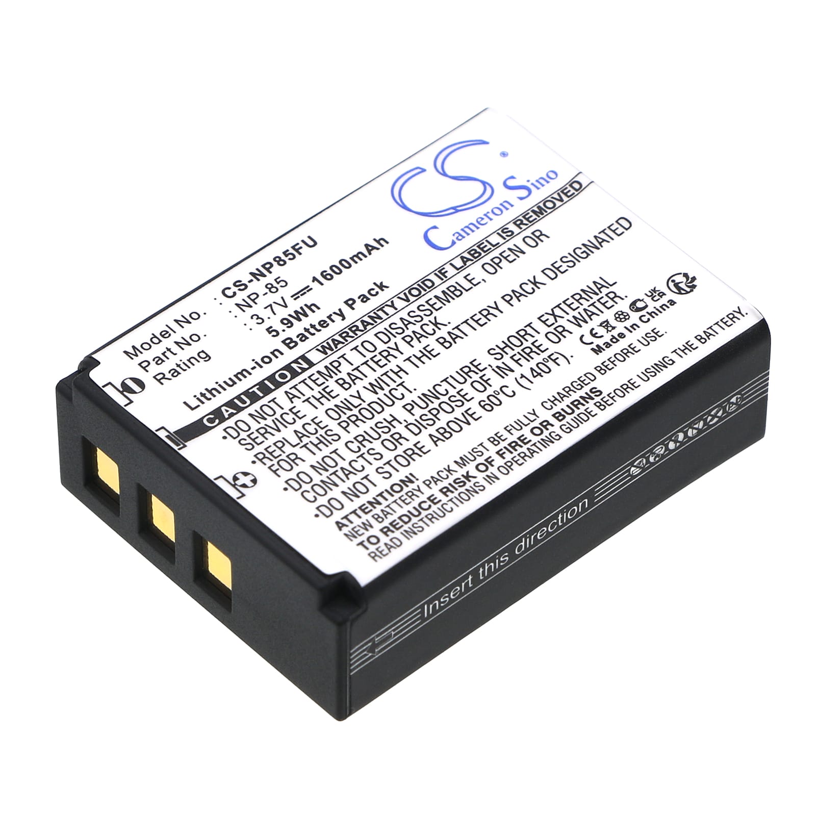 Batteri till Fujifilm som ersätter NP-85