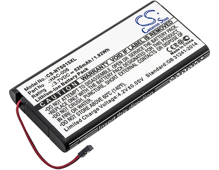 Batteri till Nintendo Switch HAC-006 - 520 mAh