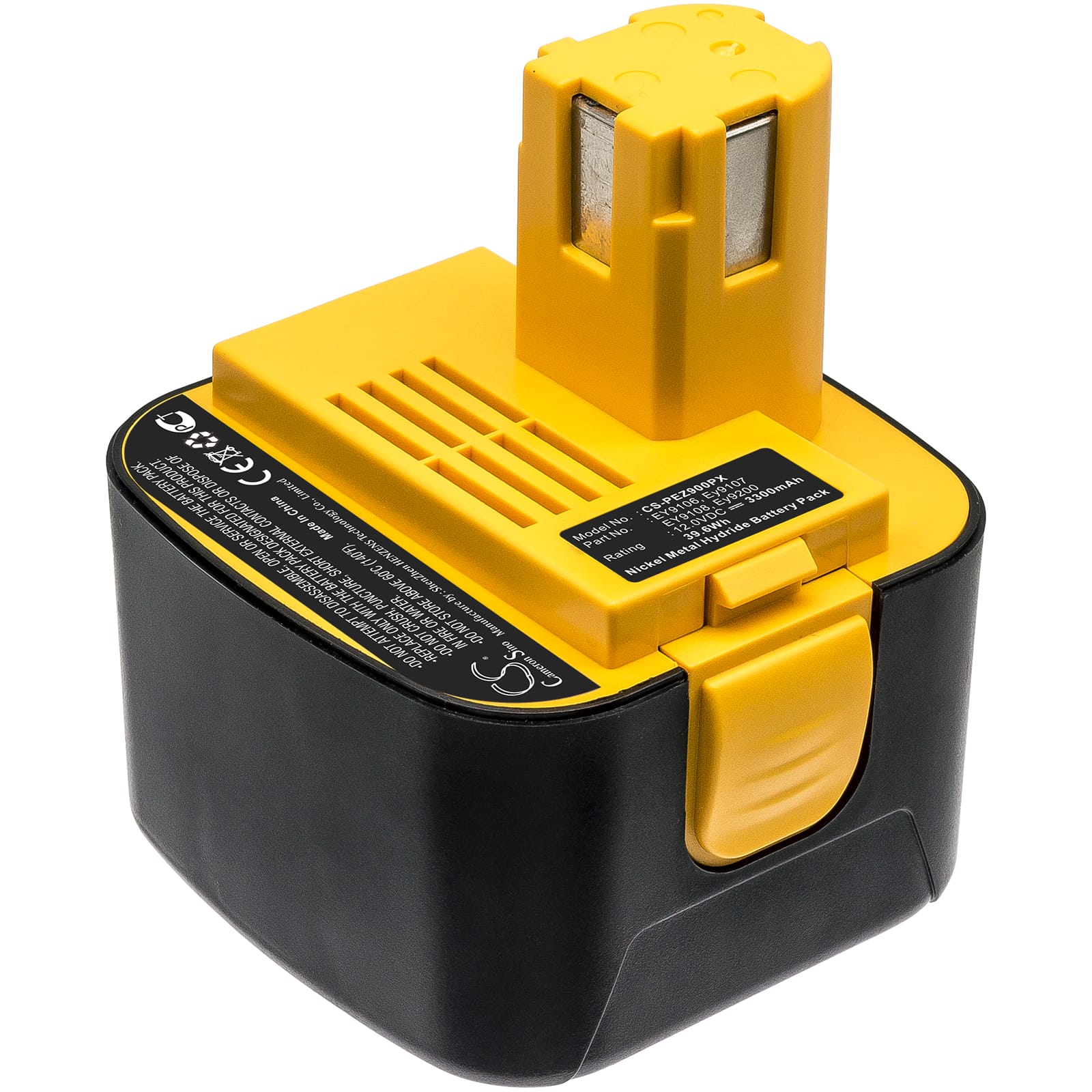 Batteri till Panasonic EY6107 mfl - 3.300 mAh