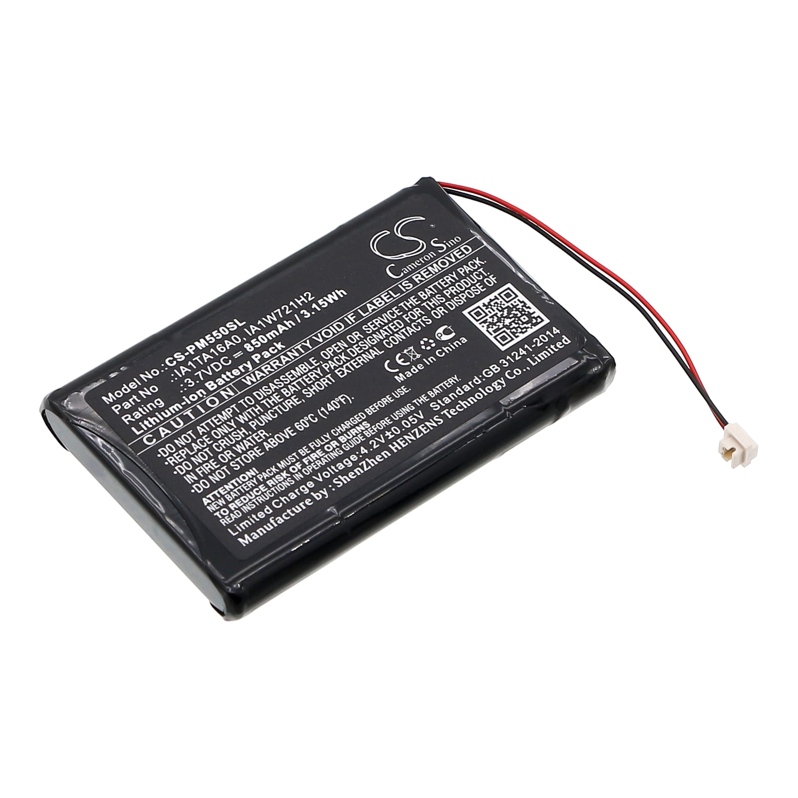 Batteri till Palm M550 mfl - 850 mAh