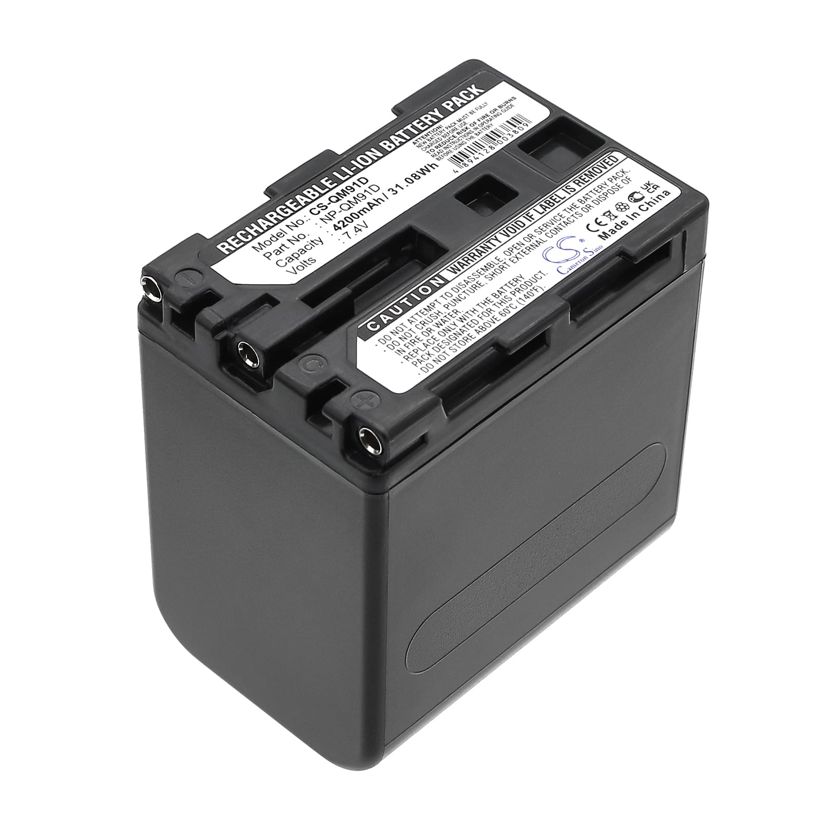 Batteri till Sony - NP-QM91D