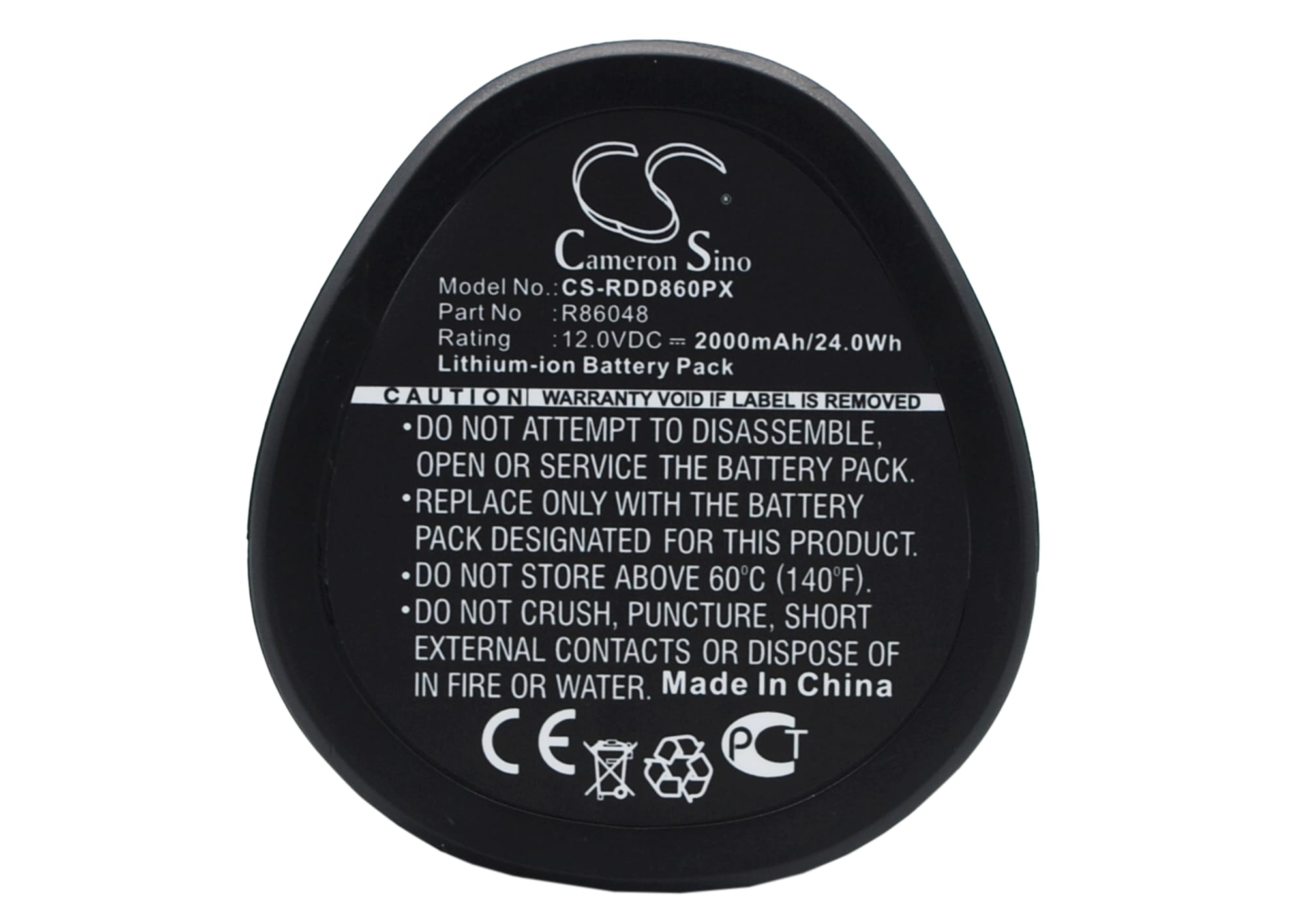 Batteri till AEG BBS 12C - 2.000  mAh