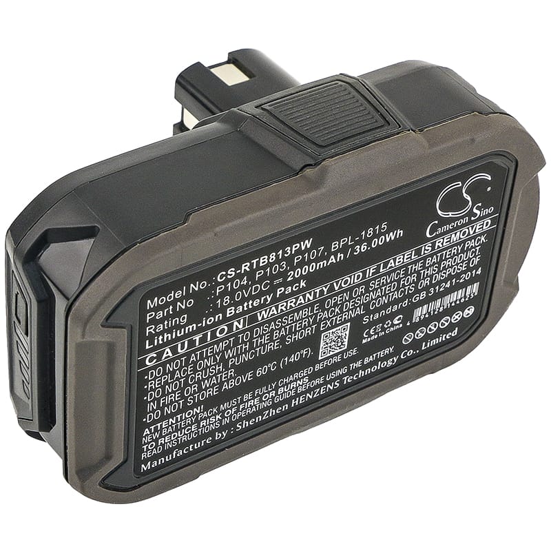 Batteri till Ryobi One+ - 2.000 mAh