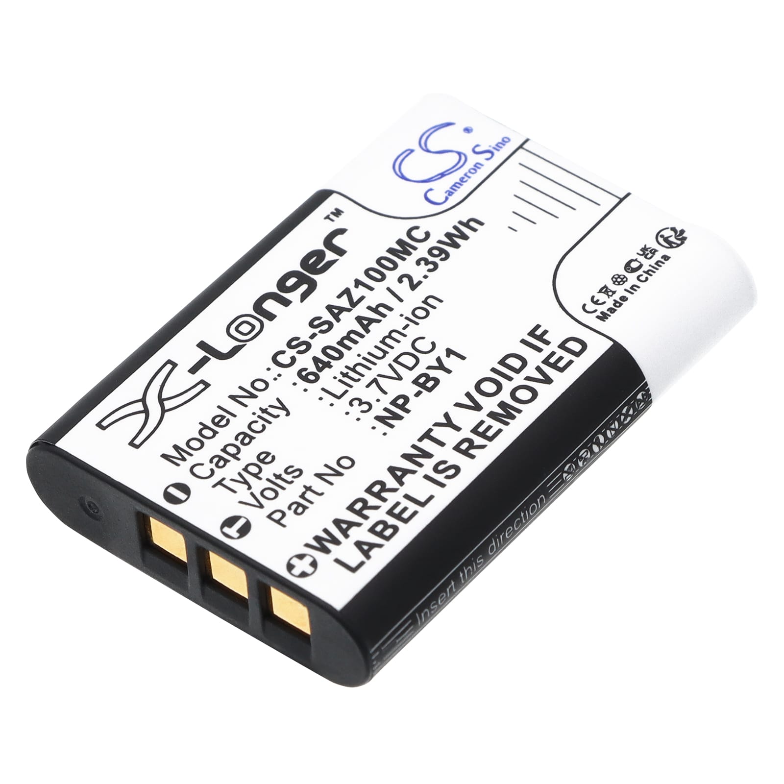 Batteri till Sony som ersätter NP-BY1