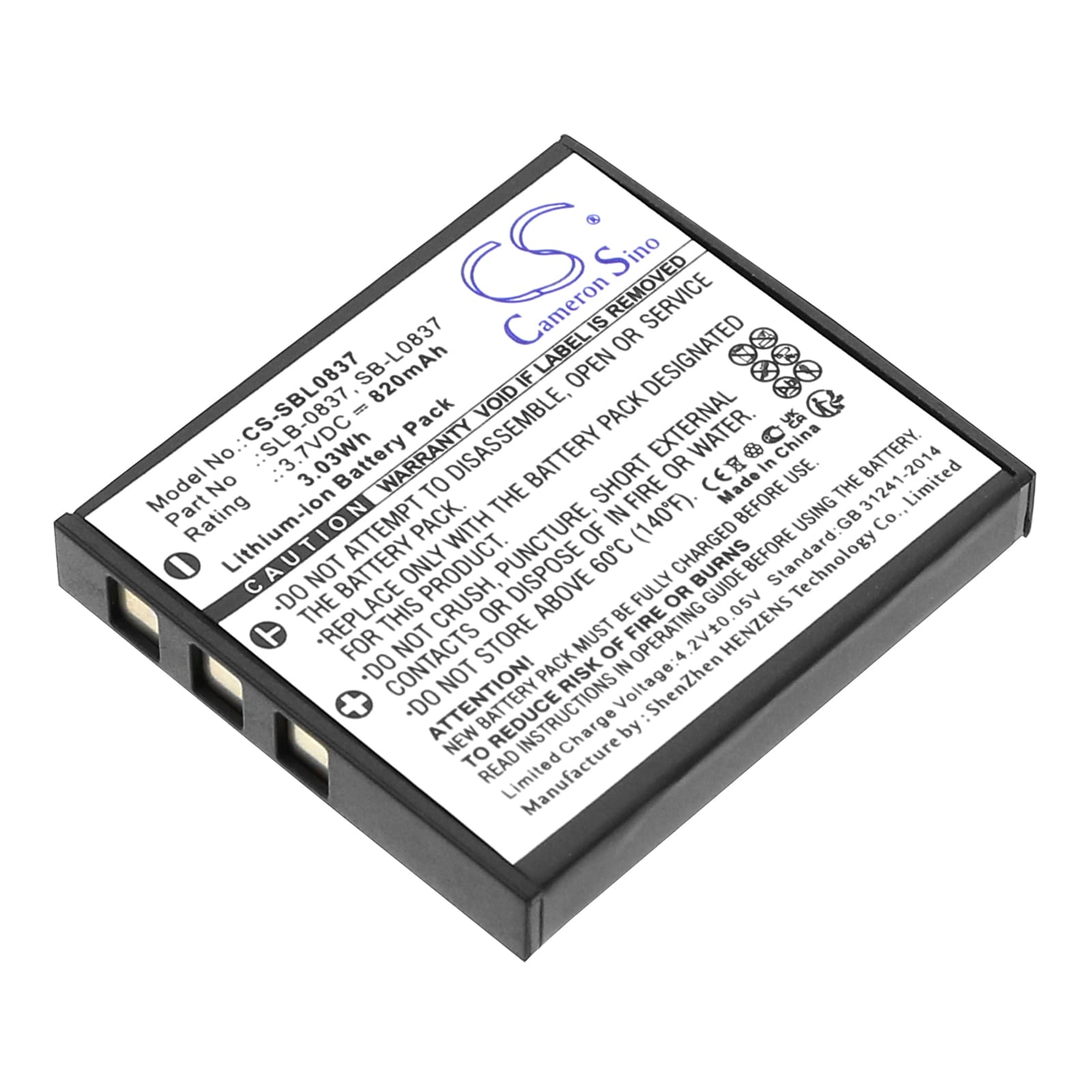 Batteri till Samsung Digimax i6 PMP mfl
