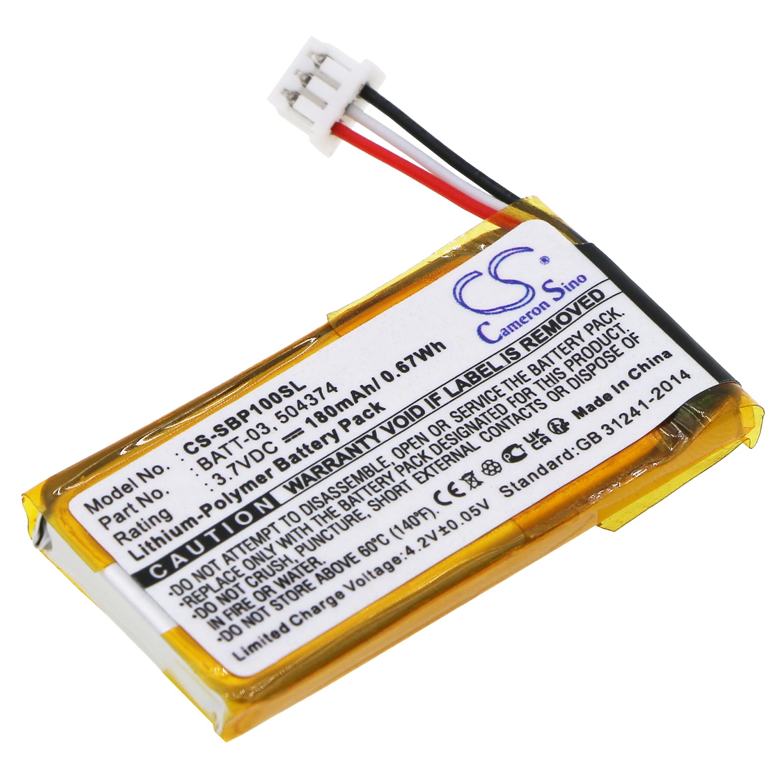 Batteri till Sennheiser OfficeRunner mfl