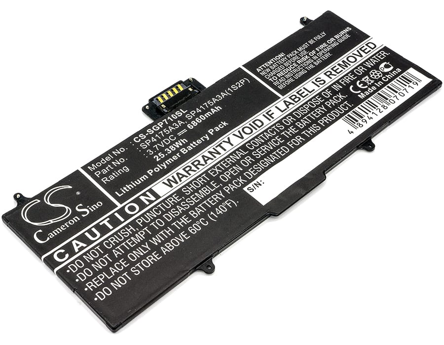 Batteri till Samsung Galaxy Tab 10.1 - 6.860 mAh