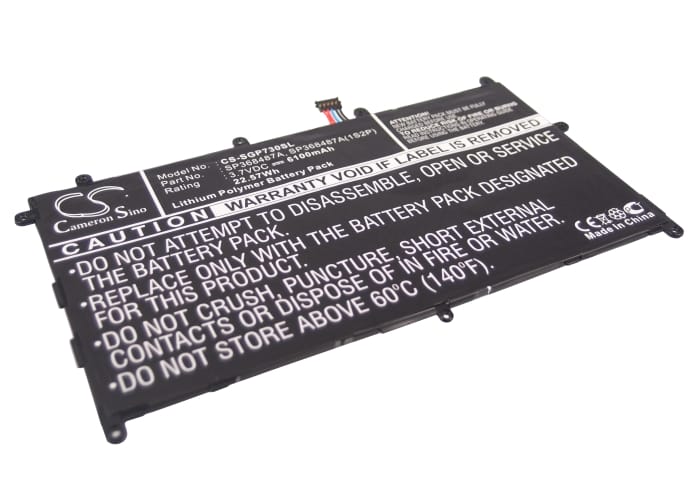 Batteri till Samsung Galaxy Tab 8.9 mfl - 6.100 mAh