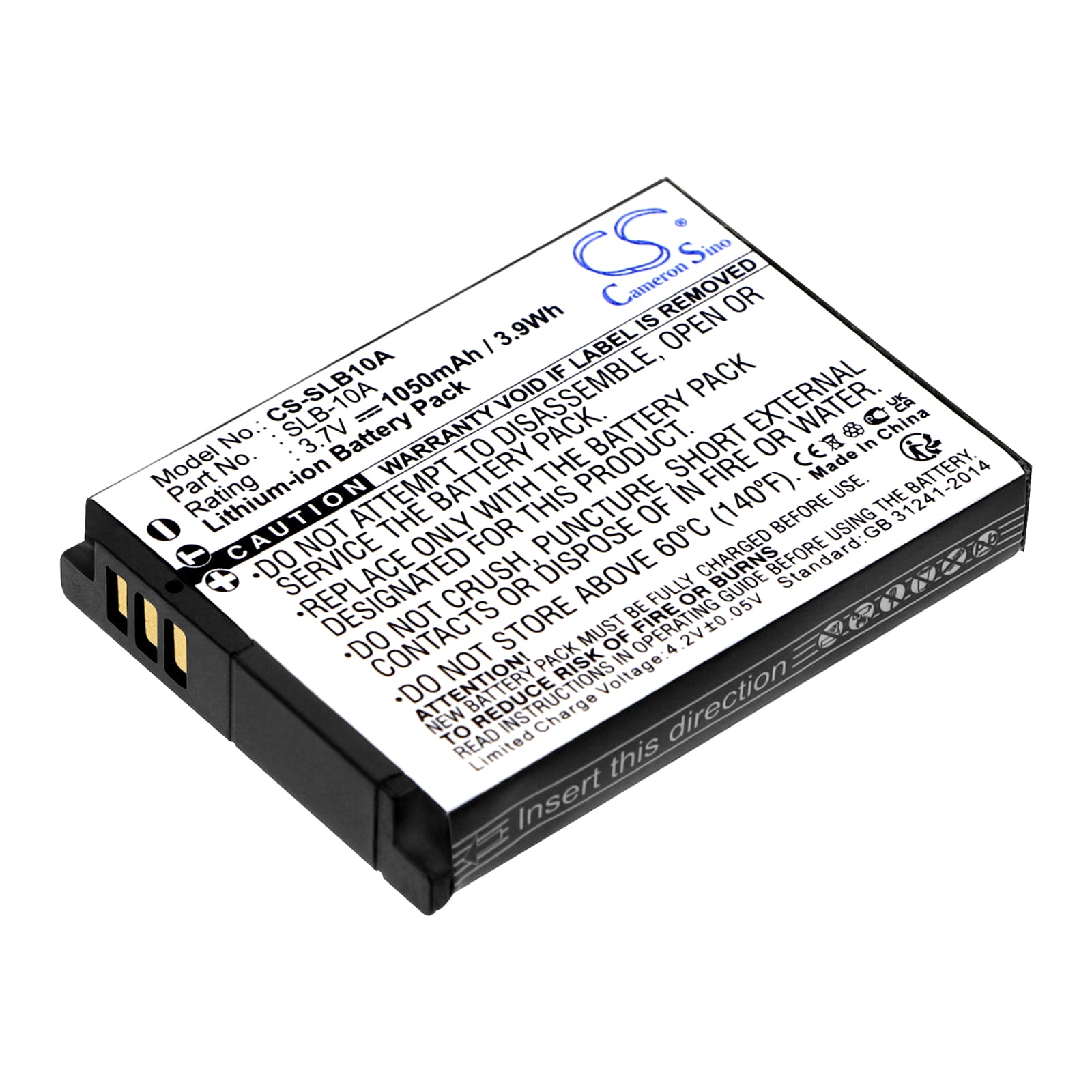 Batteri till Samsung som ersätter SLB-10A
