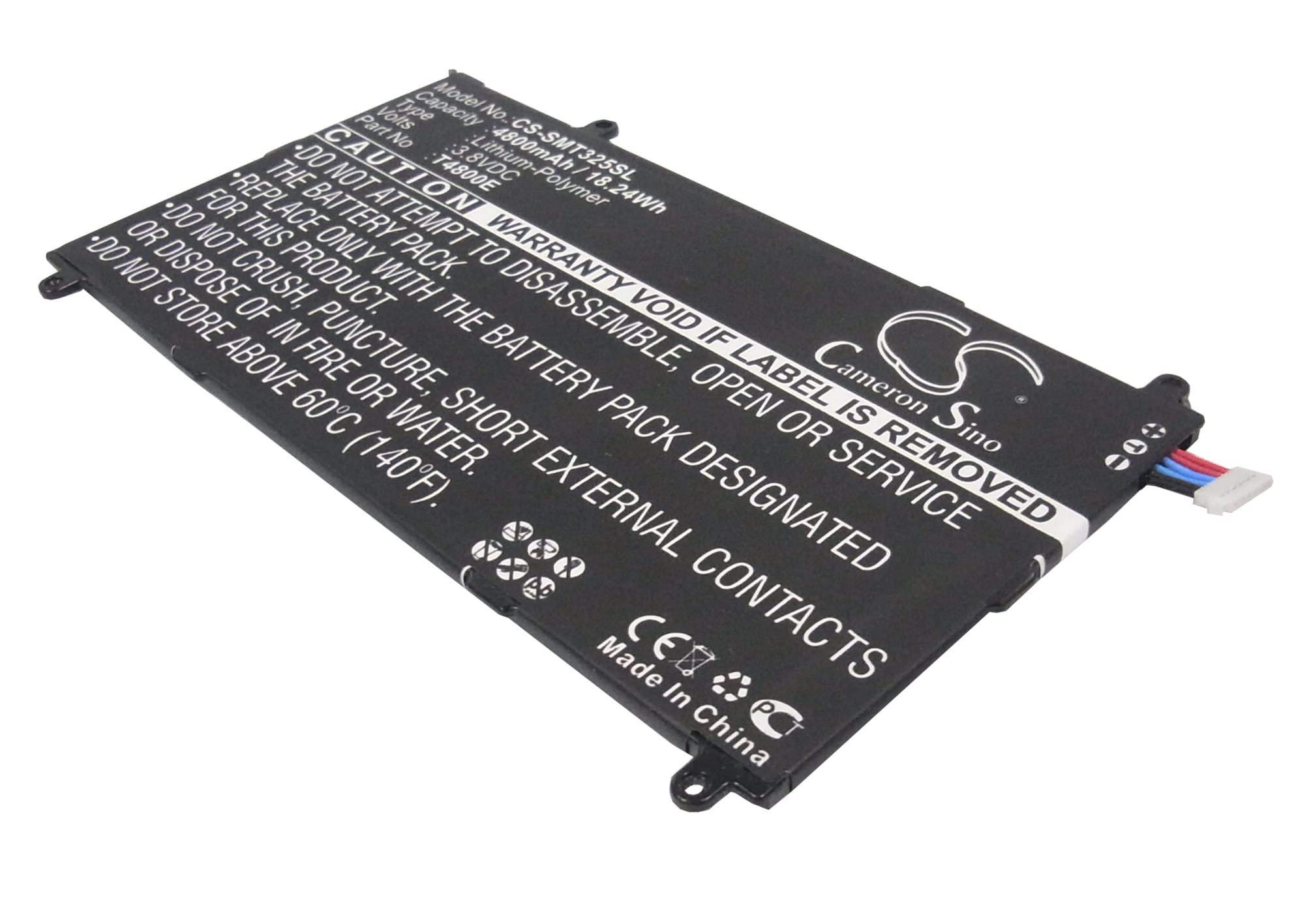 Batteri till Samsung SM-T325 mfl - 4.800 mAh