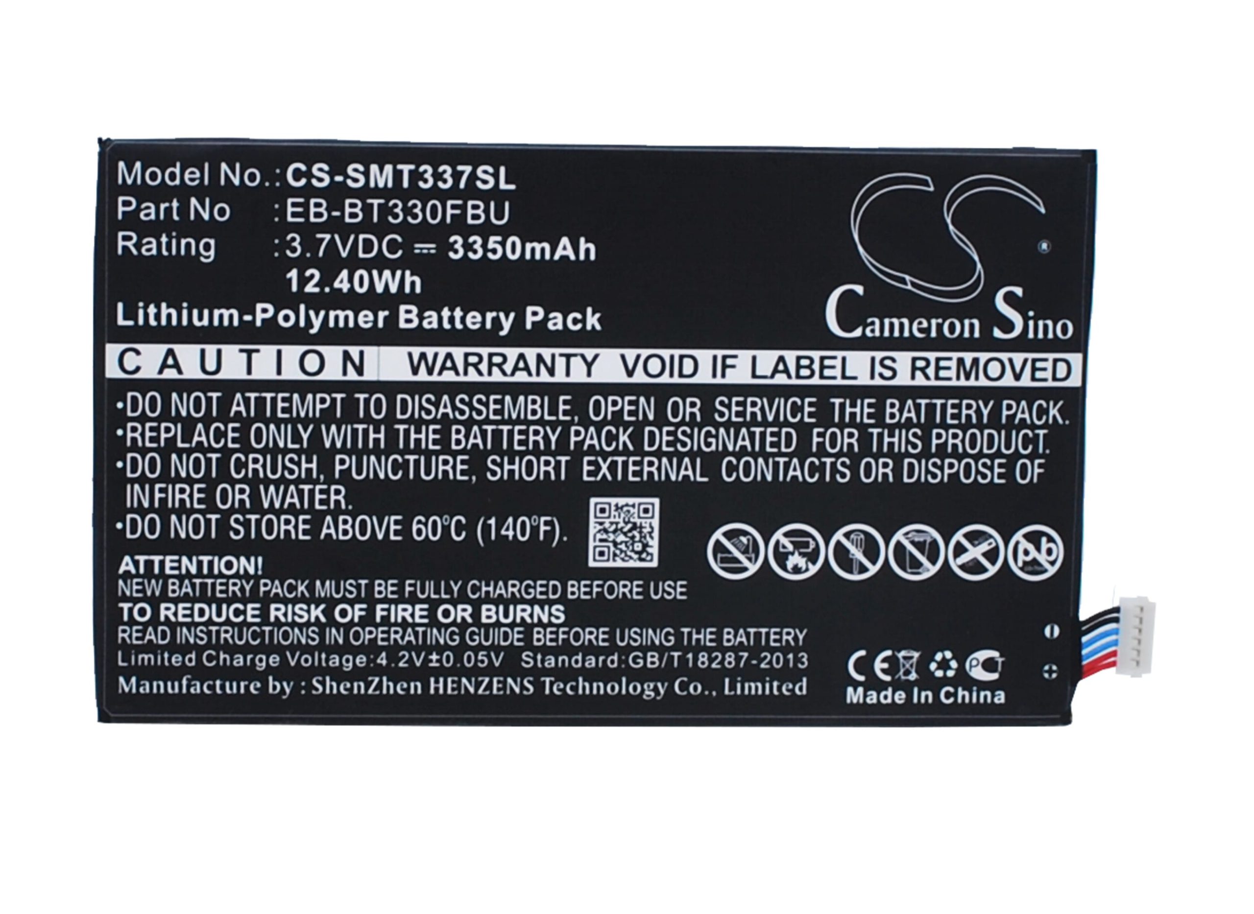 Batteri till Samsung Galaxy Tab 4 8.0 mfl - 3.350 mAh