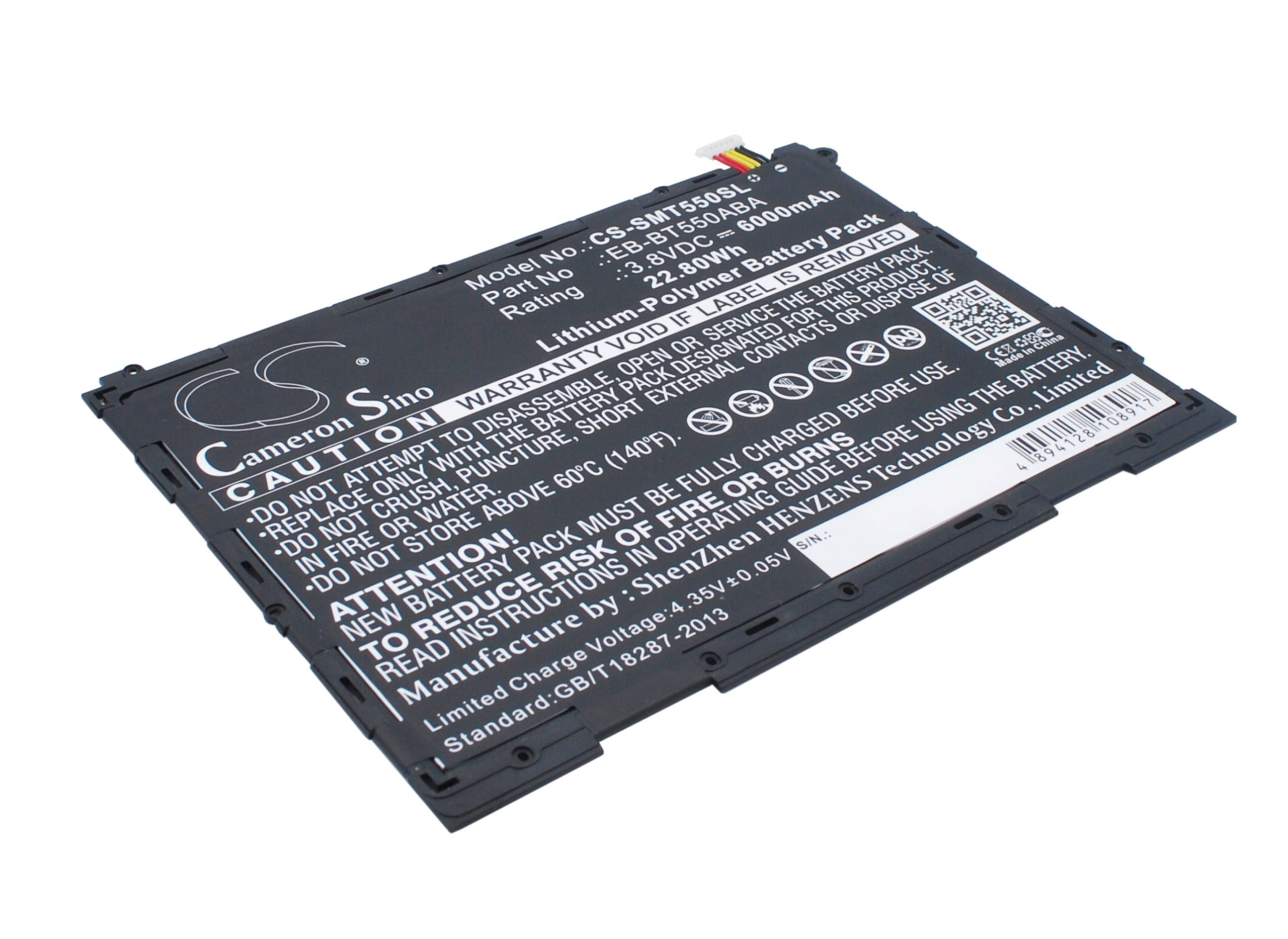 Batteri till Samsung Galaxy Tab A 9.7 mfl - 6.000 mAh