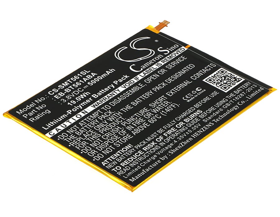 Batteri till Samsung Galaxy Tab E 9.6 XLTE mfl - 5.000 mAh