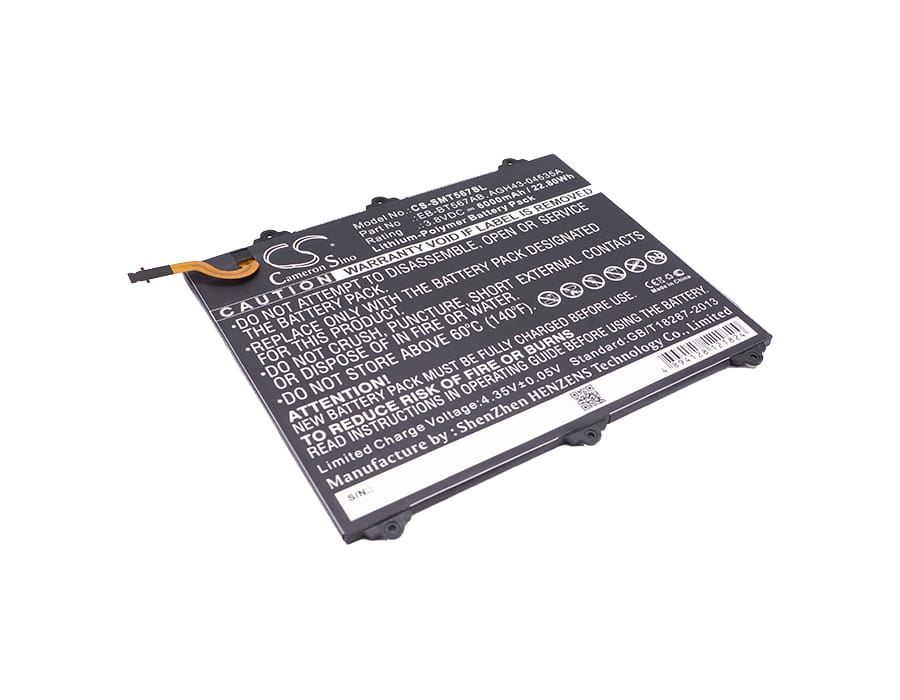 Batteri till Samsung Galaxy Tab E 9.6 XLTE mfl - 6.000 mAh
