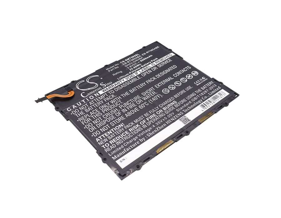 Batteri till Samsung Galaxy Tab A 10.1 2016 WiFi mfl - 6.000 mAh