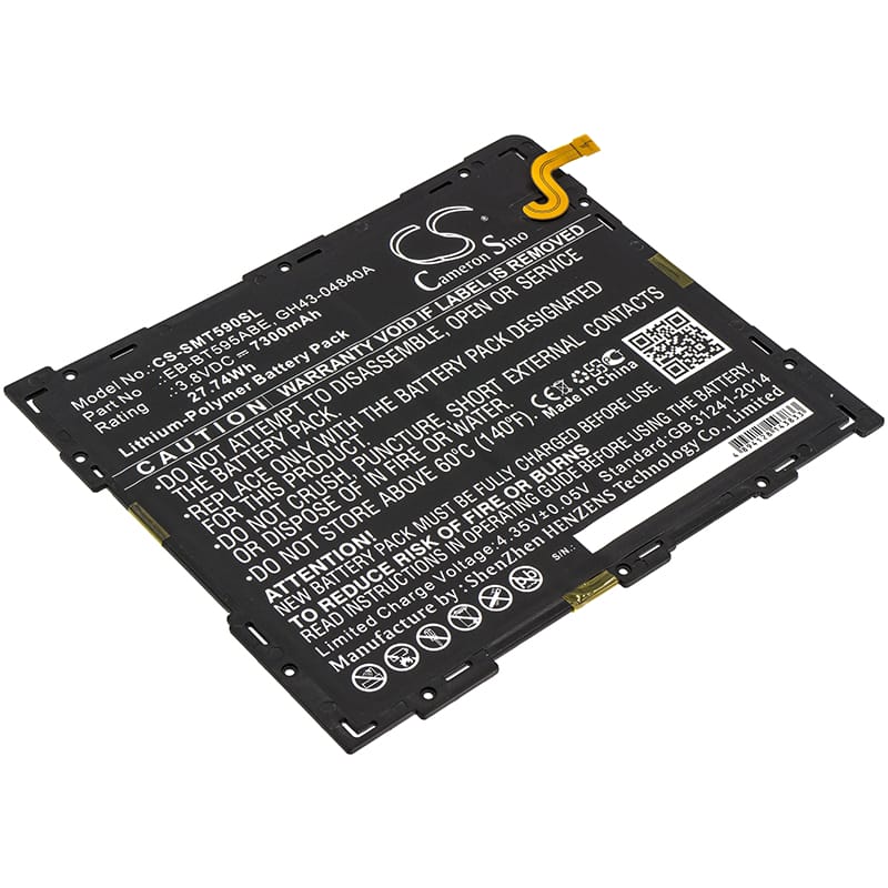 Batteri till Samsung Galaxy Tab A 10.5 2018 mfl - 7.300 mAh