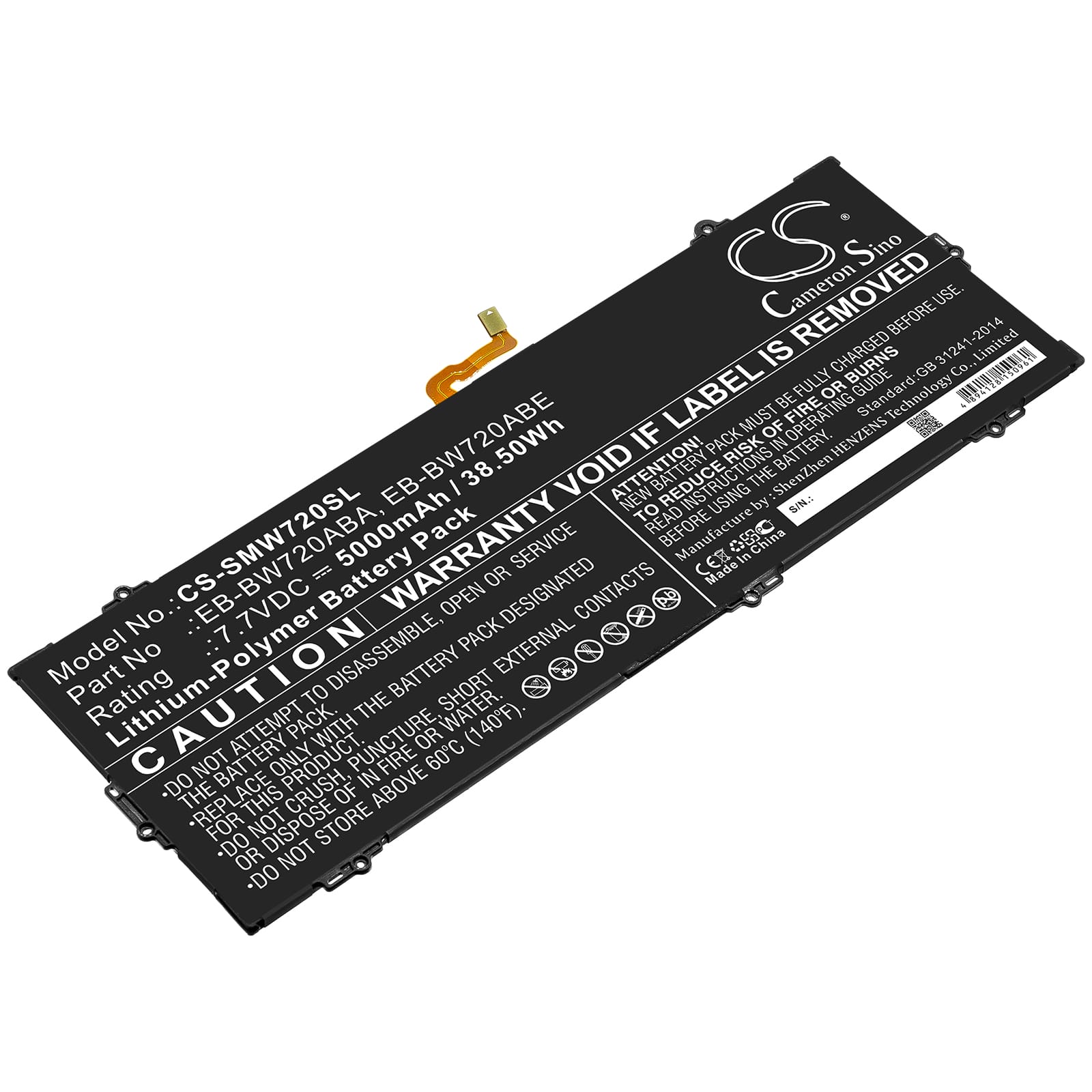 Batteri till Samsung Galaxy Book 12 mfl - 5.000 mAh