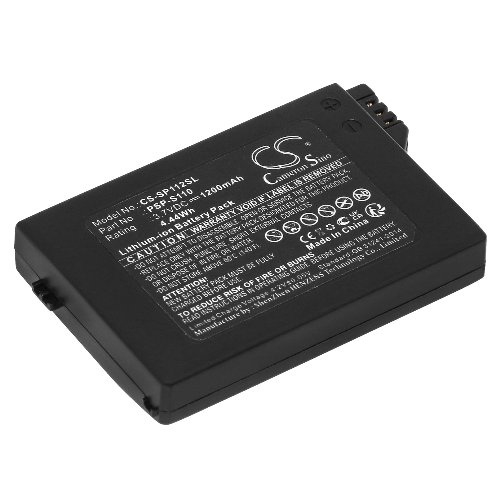 Batteri till Sony PSP 2th - Slim