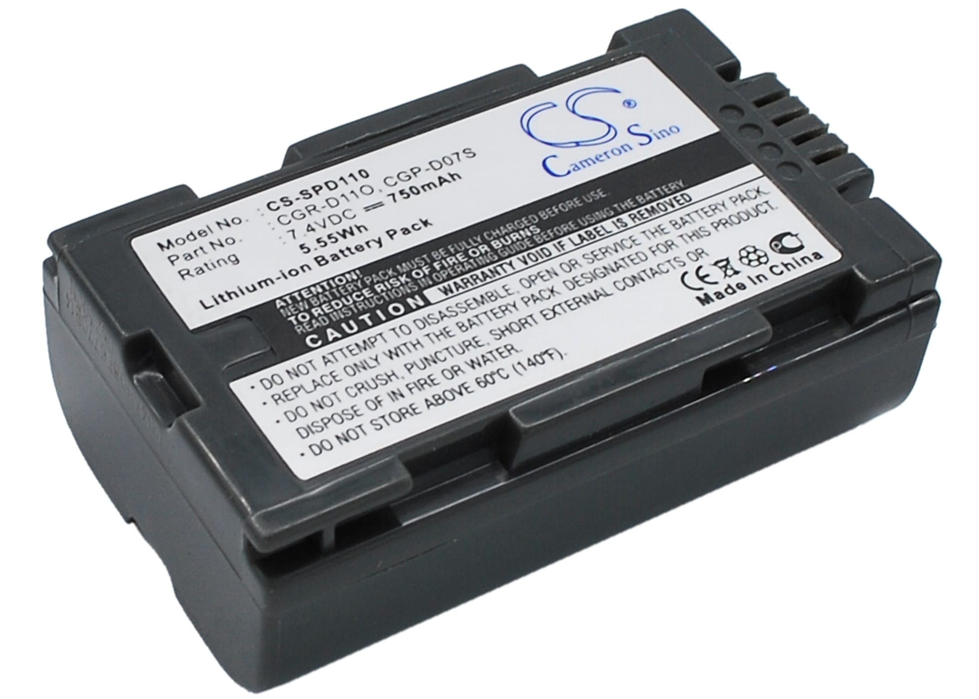 Batteri till Panasonic - CGR-D11O mfl