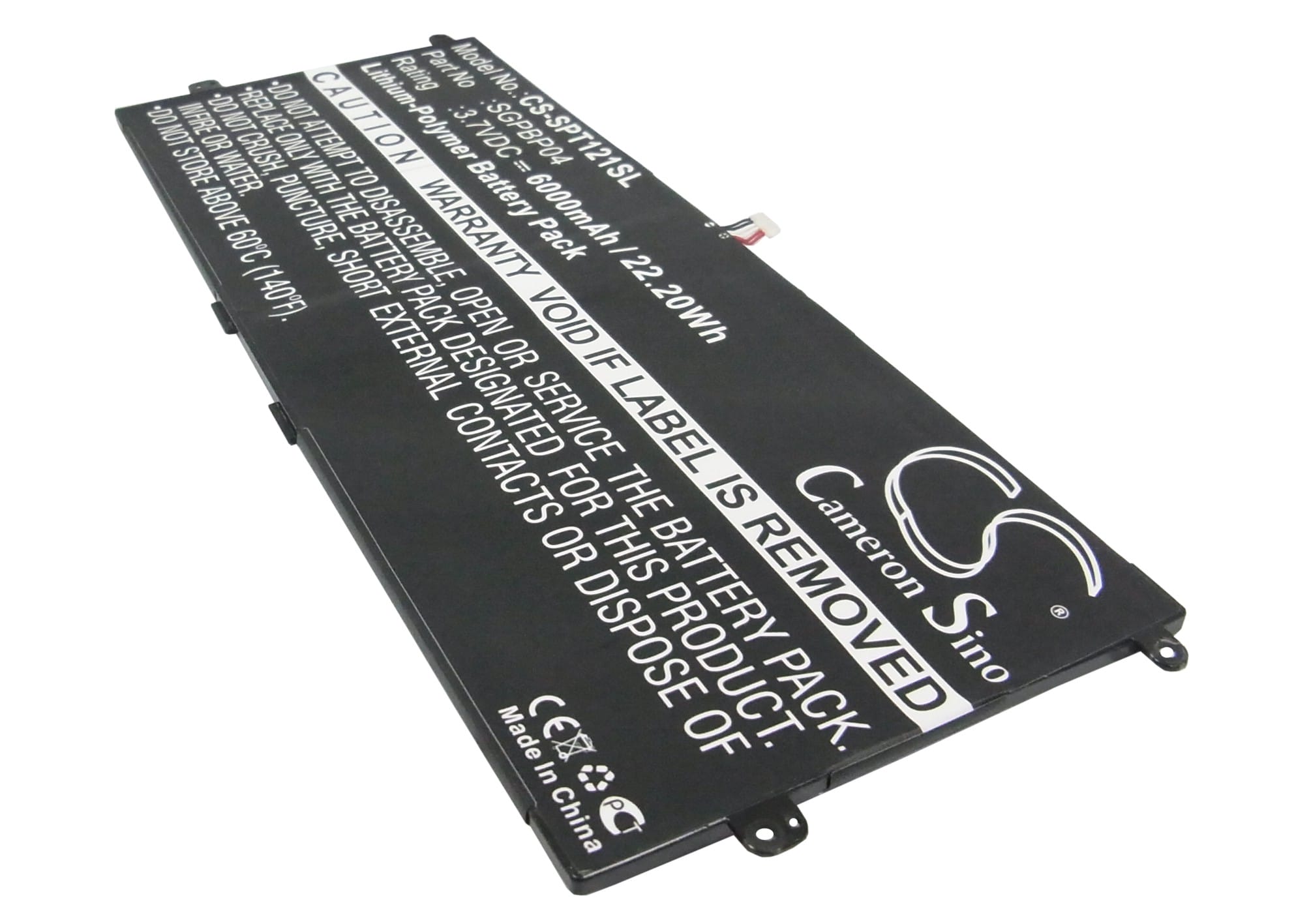 Batteri till Sony Tablet S mfl - 6.000 mAh