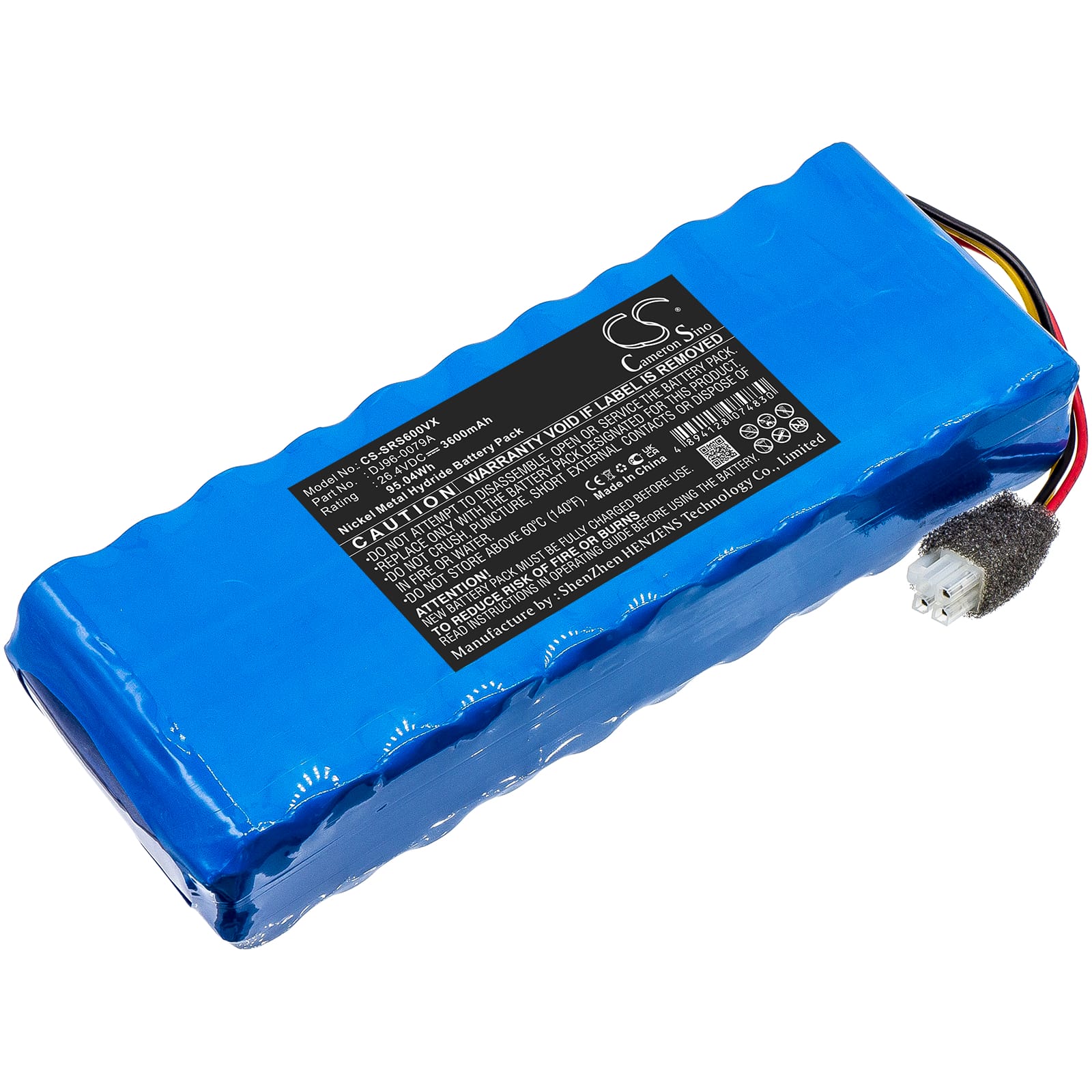 Batteri till Samsung VC-RS60 mfl