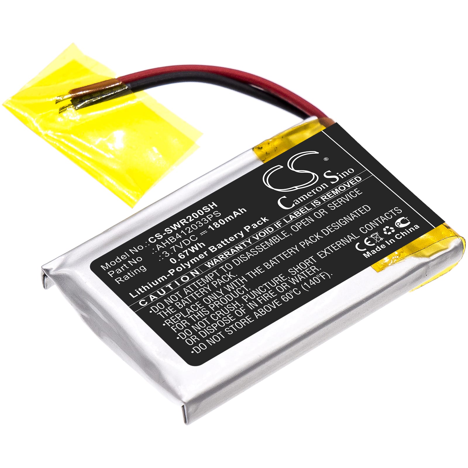 Batteri till Sony SmartWatch 2
