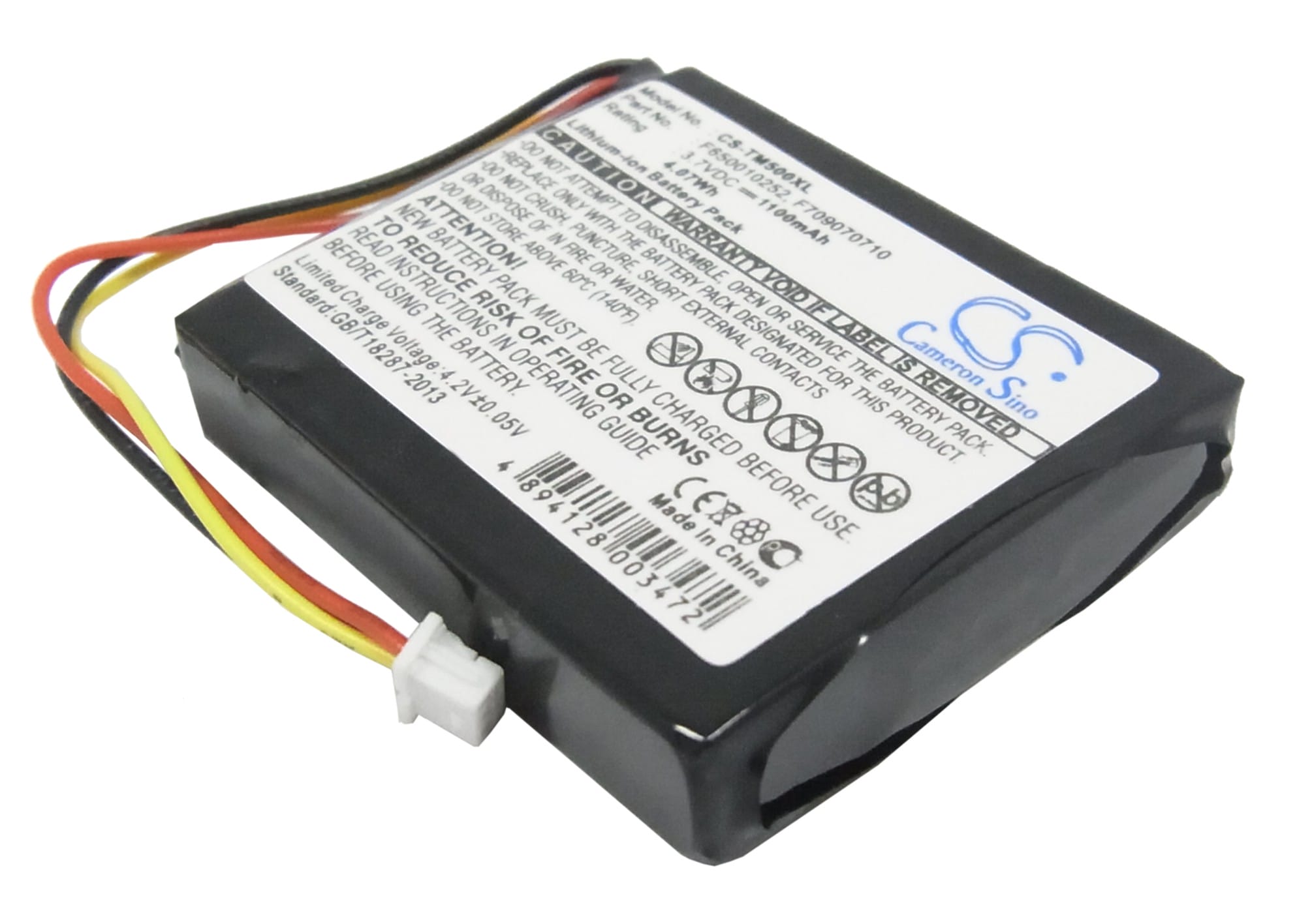 Batteri till TomTom ONE / RIDER mfl - 1.100 mAh