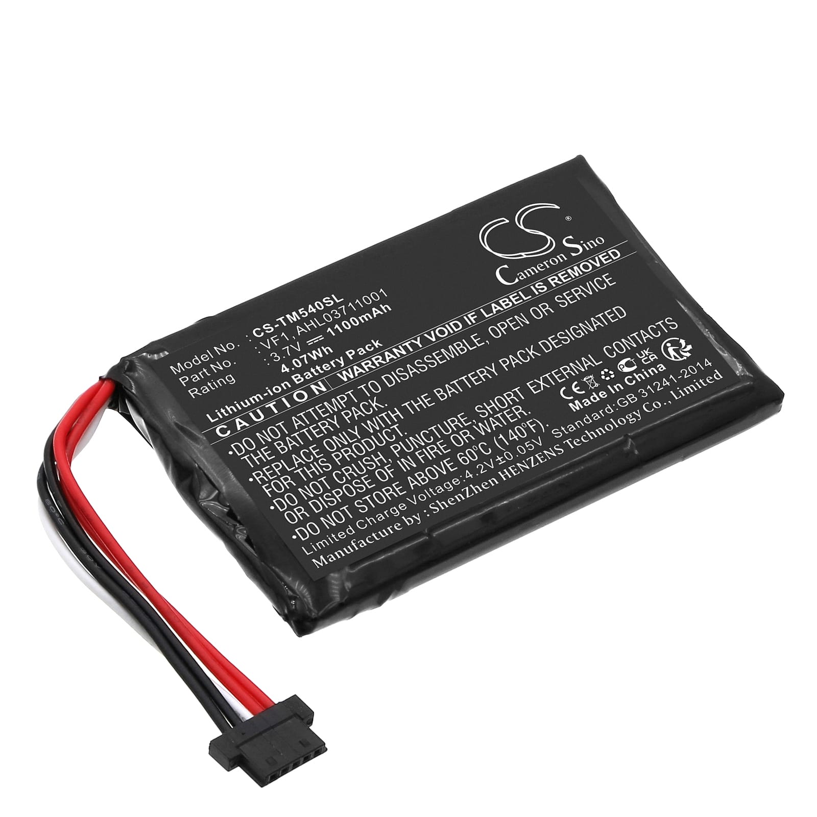 Batteri till TomTom Go 540 mfl
