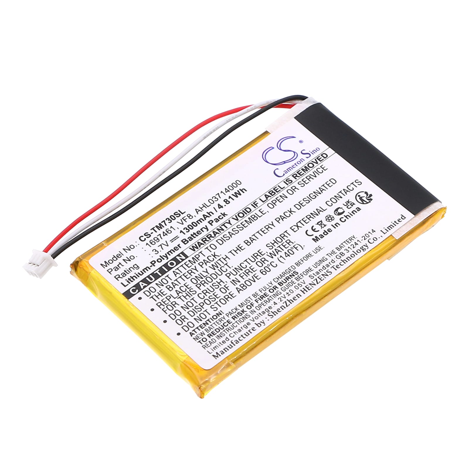 Batteri till TomTom Go 530 mfl